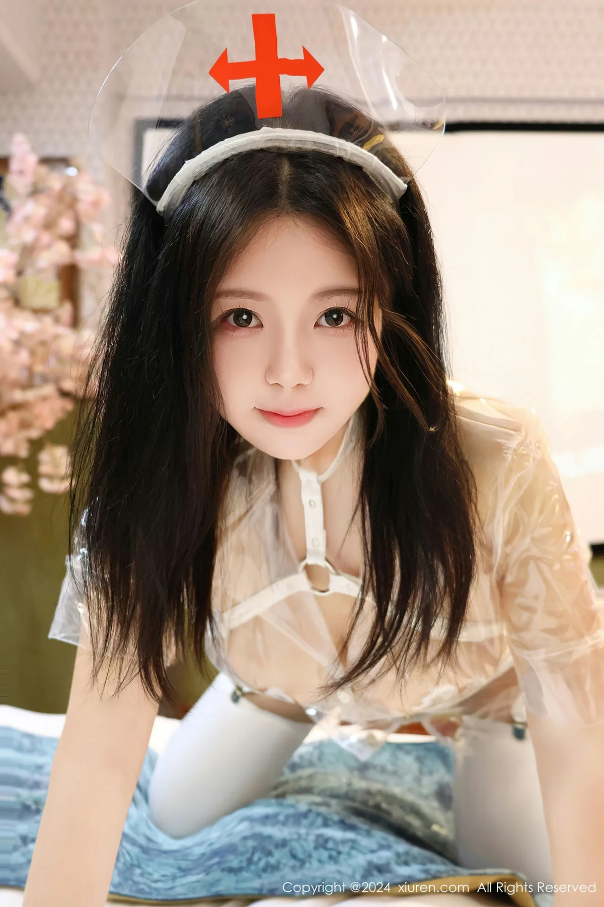 XiuRen 秀人 No.8517 小薯条nienie 乳贴透视性感写真11 - 3