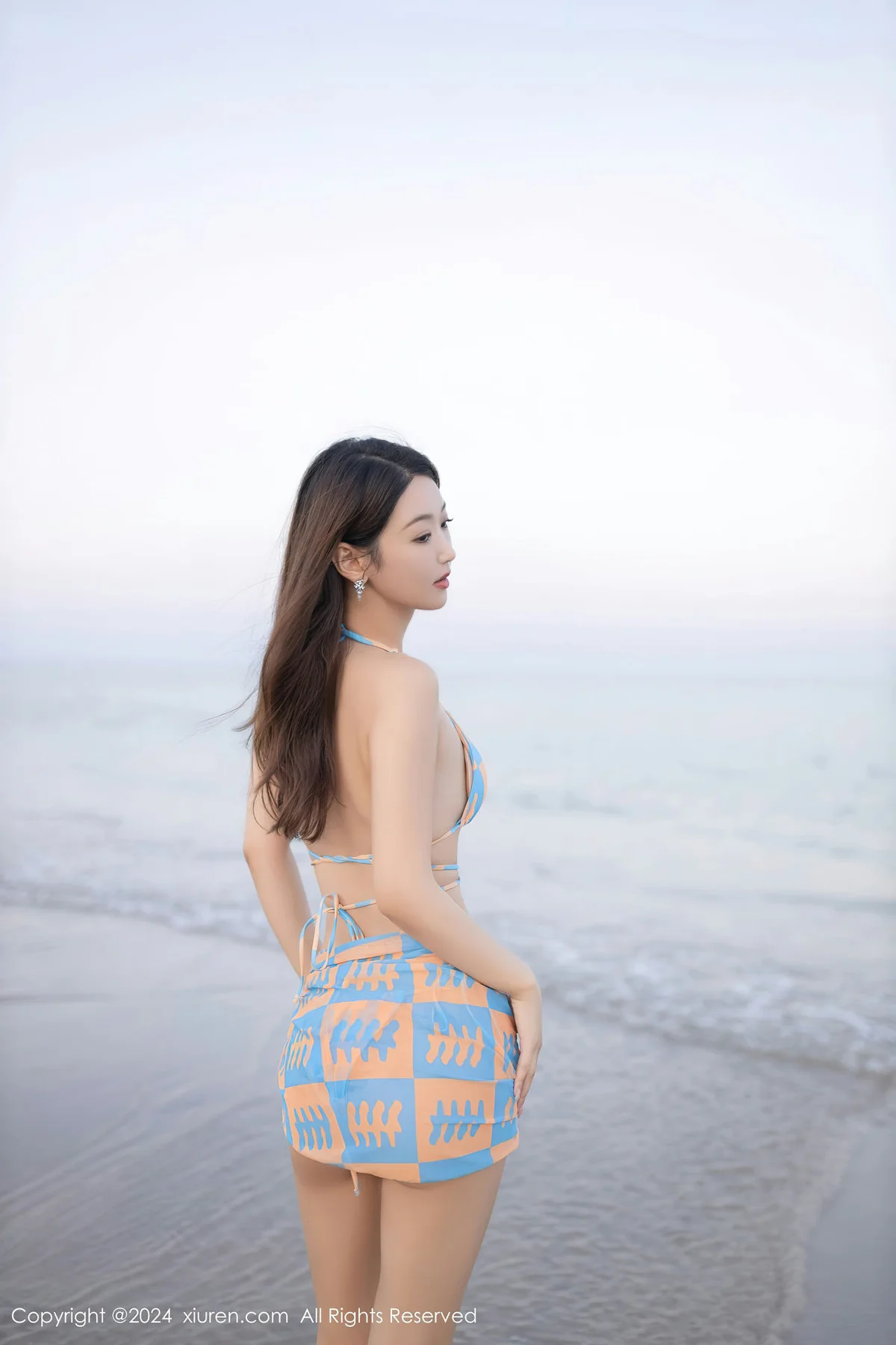 XiuRen 秀人 No.8531 唐安琪 蓝色泳装性感写真111 - 9