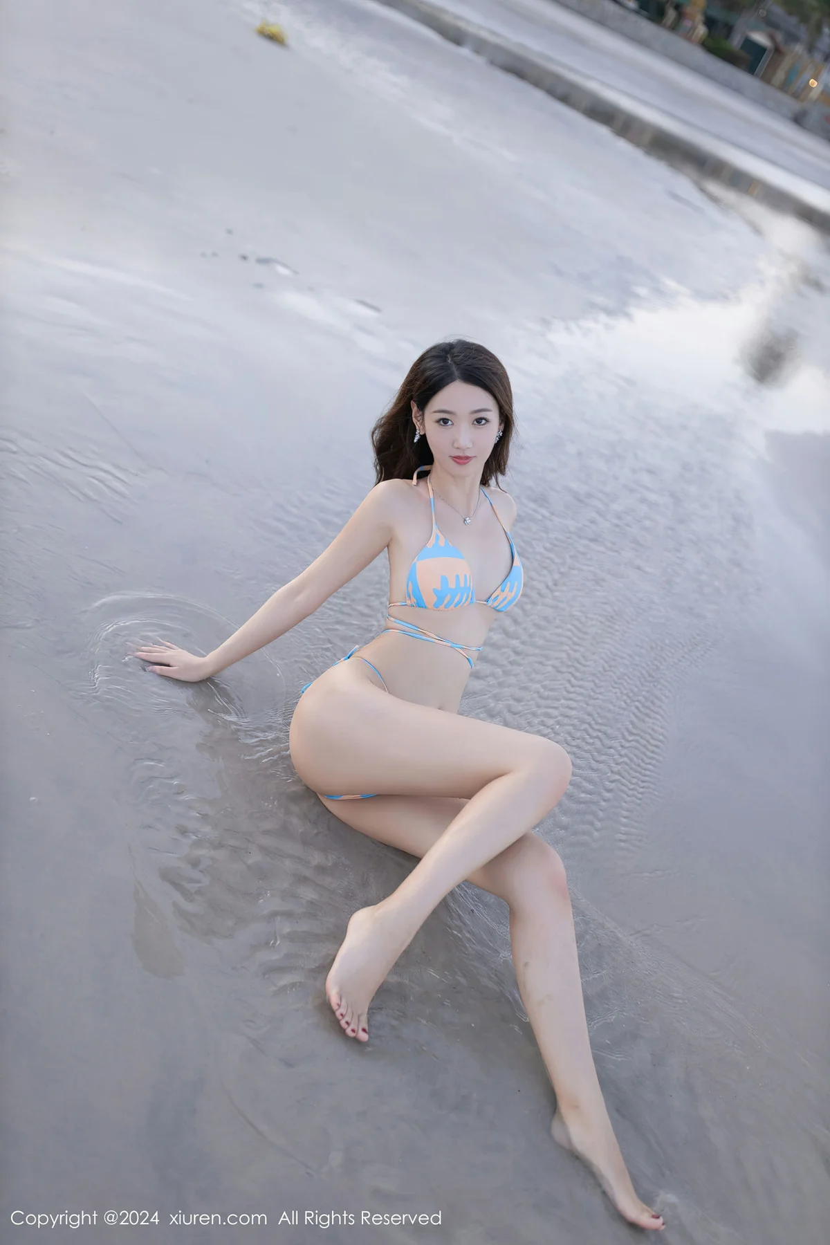 XiuRen 秀人 No.8531 唐安琪 蓝色泳装性感写真111 - 8