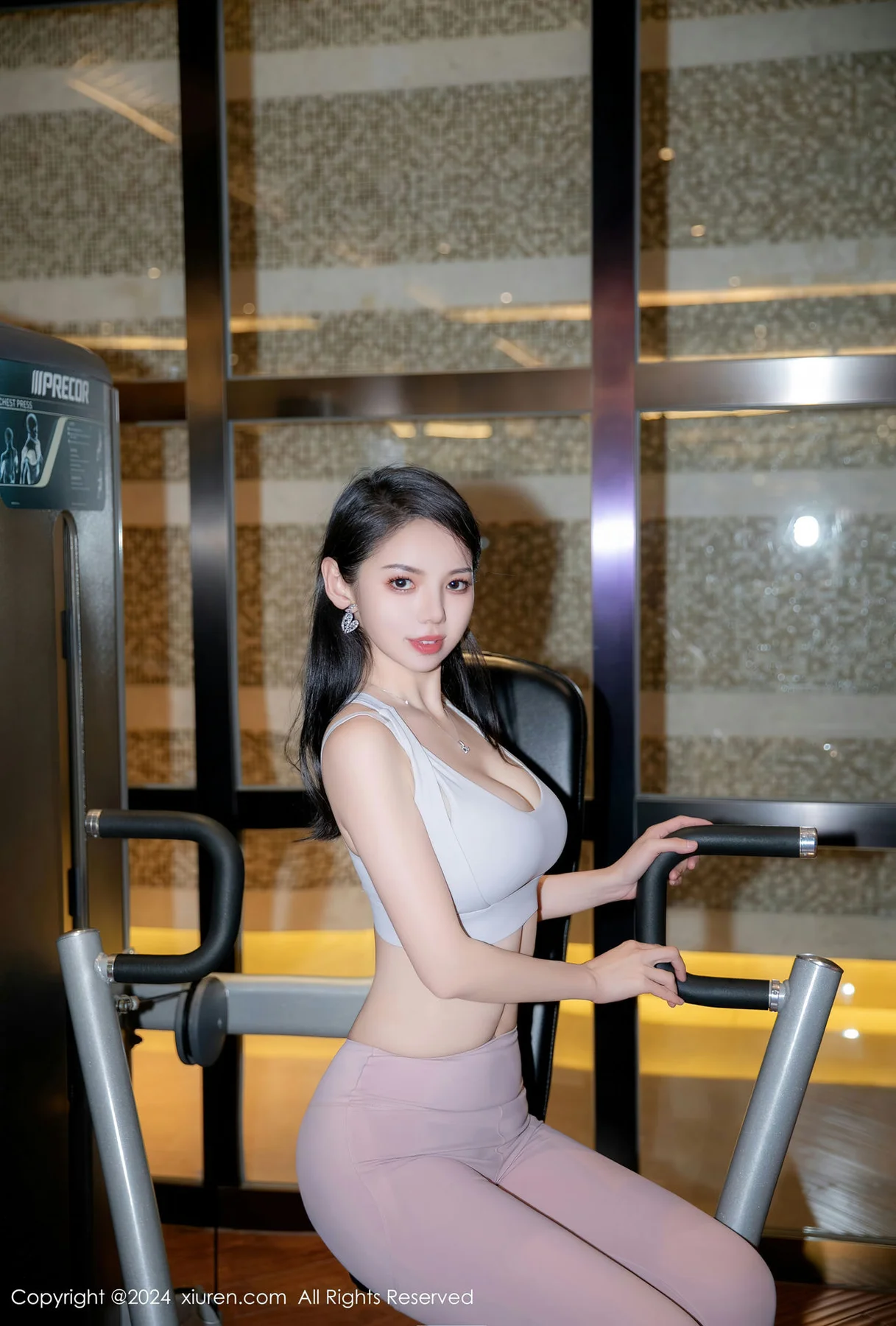 XiuRen 秀人 No.8533 大美妞儿 健身房场景拍摄性感写真2 - 6
