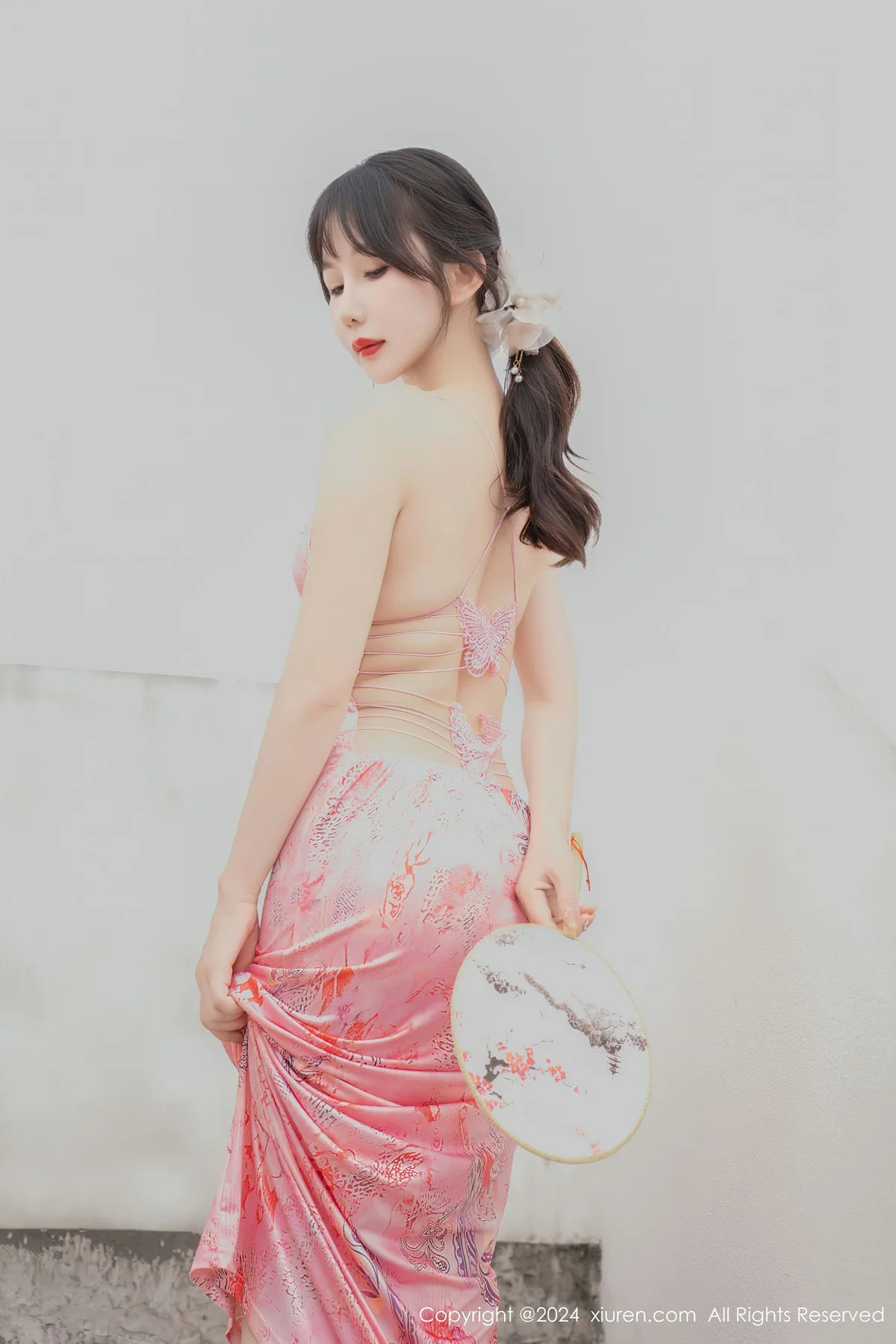 XiuRen 秀人 No.8535 波巧酱 粉色佳人娇艳欲滴长白山旅拍3 - 1