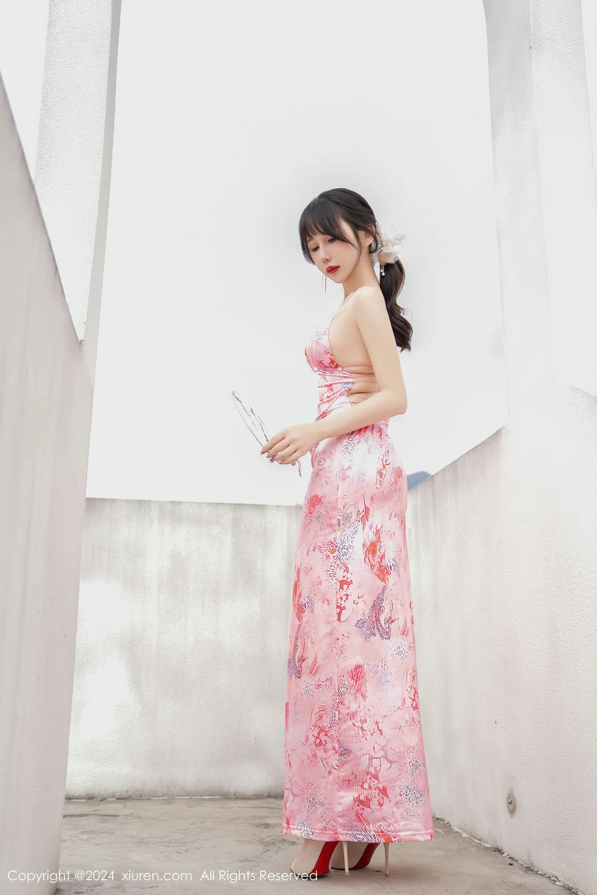 XiuRen 秀人 No.8535 波巧酱 粉色佳人娇艳欲滴长白山旅拍3 - 3