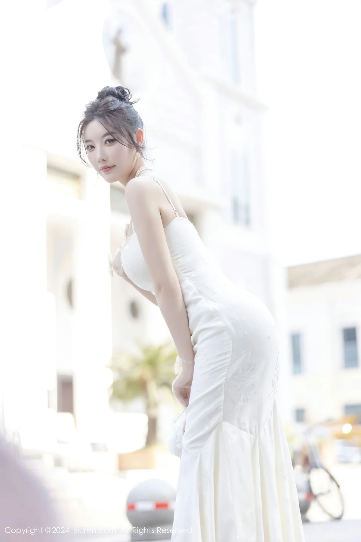 XiuRen 秀人 No.8538 杨晨晨Yome 白色丝袜性感写真22 - 3