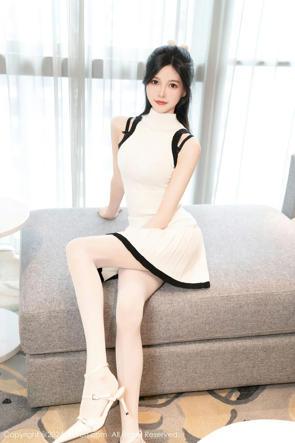 XiuRen 秀人 No.8544 程程程- 诱人白色丝袜性感写真11 - 8