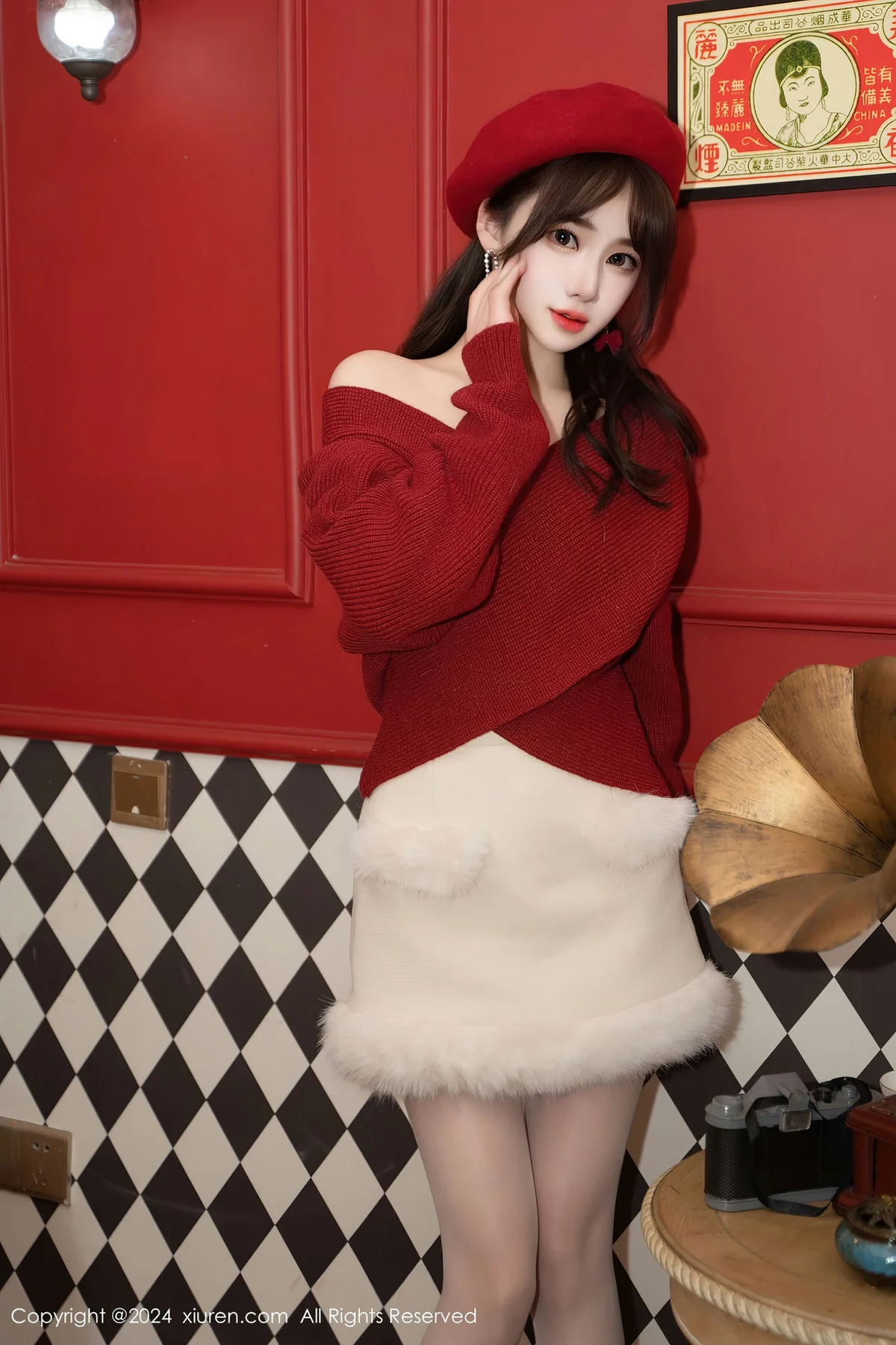 XiuRen 秀人 No.8551 林月月 白色短裙性感写真3 - 8