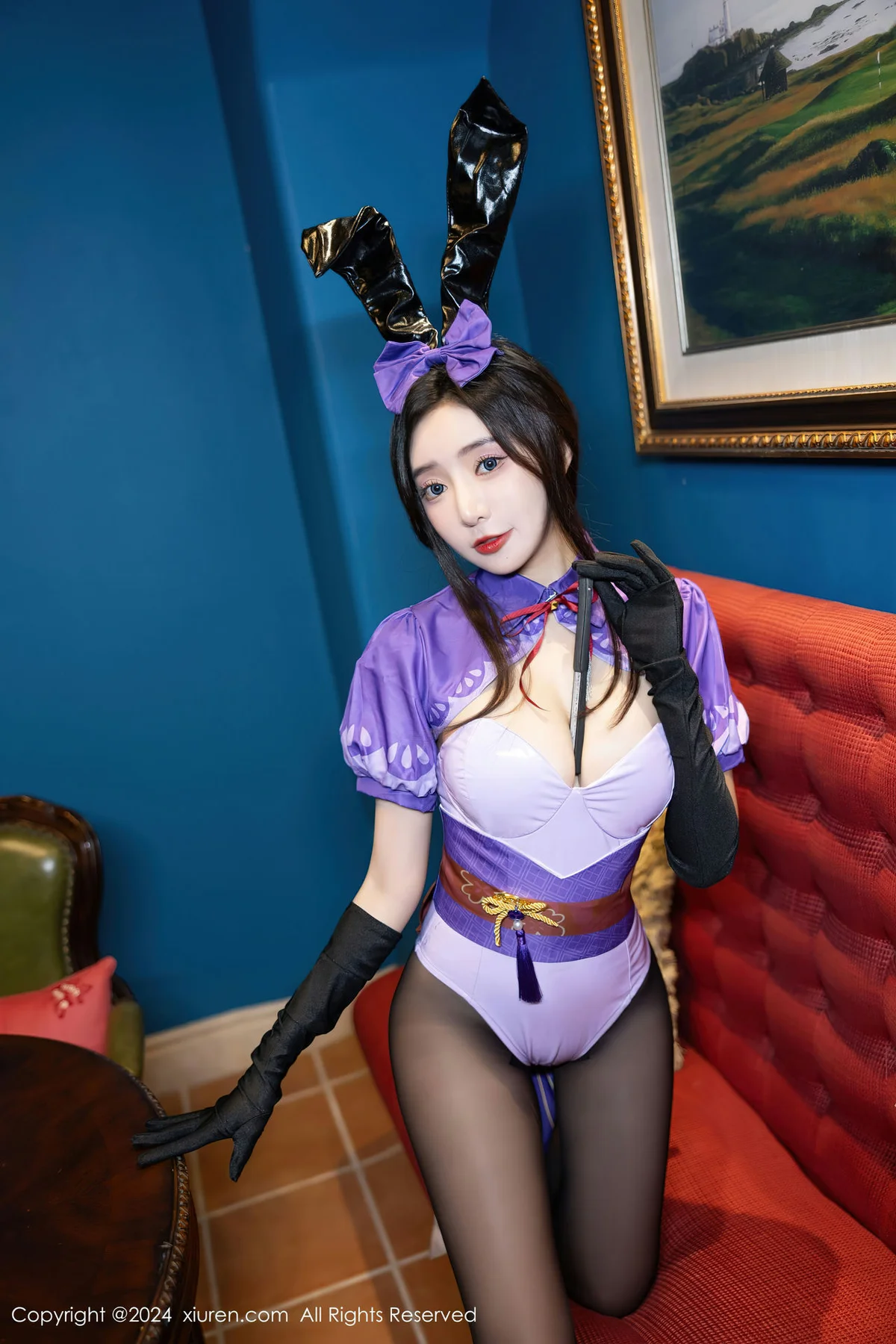 XiuRen 秀人 No.8562 王馨瑶yanni 魅惑黑丝哈尔滨旅拍1 - 10