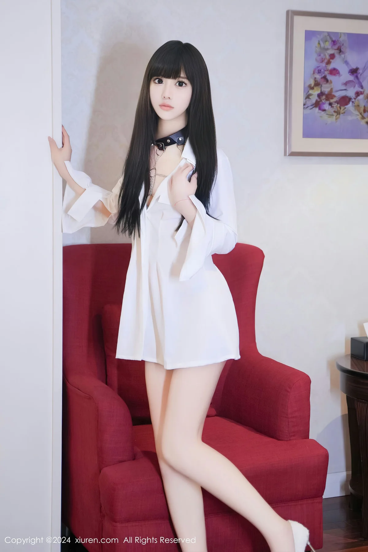 XiuRen 秀人 No.8573 沐言yanyan 情趣服饰性感写真3 - 1