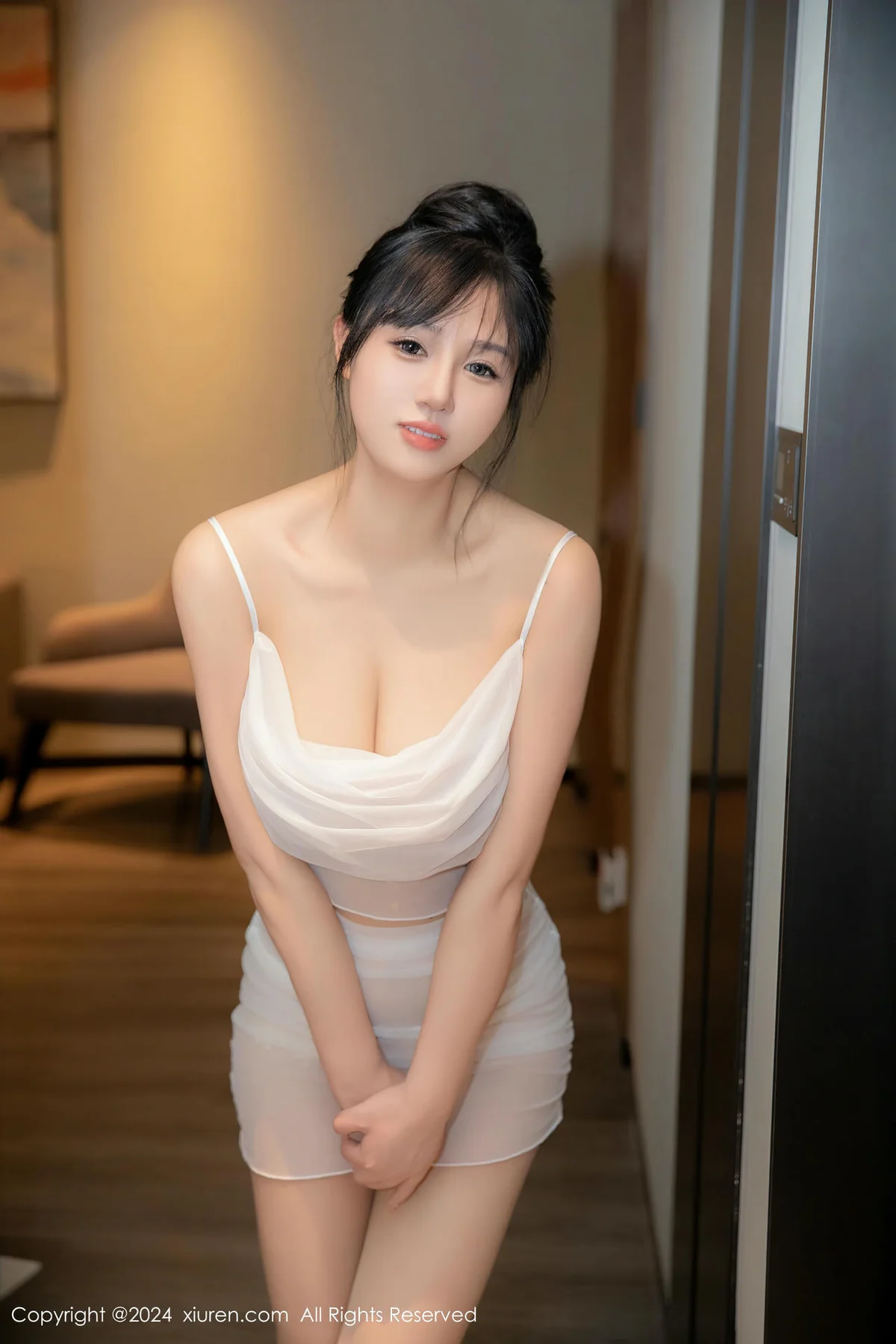 XiuRen 秀人 No.8611 金小依 浴缸场景白色轻透拍摄性感写真33 - 3