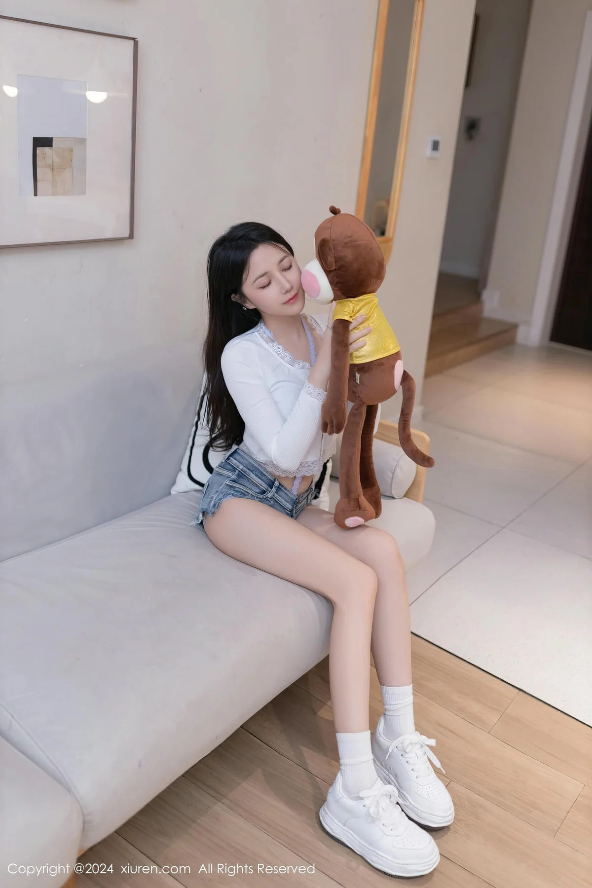XiuRen 秀人 No.8639 鱼子酱Fish 香蕉小猴主题拍摄性感写真11 - 2