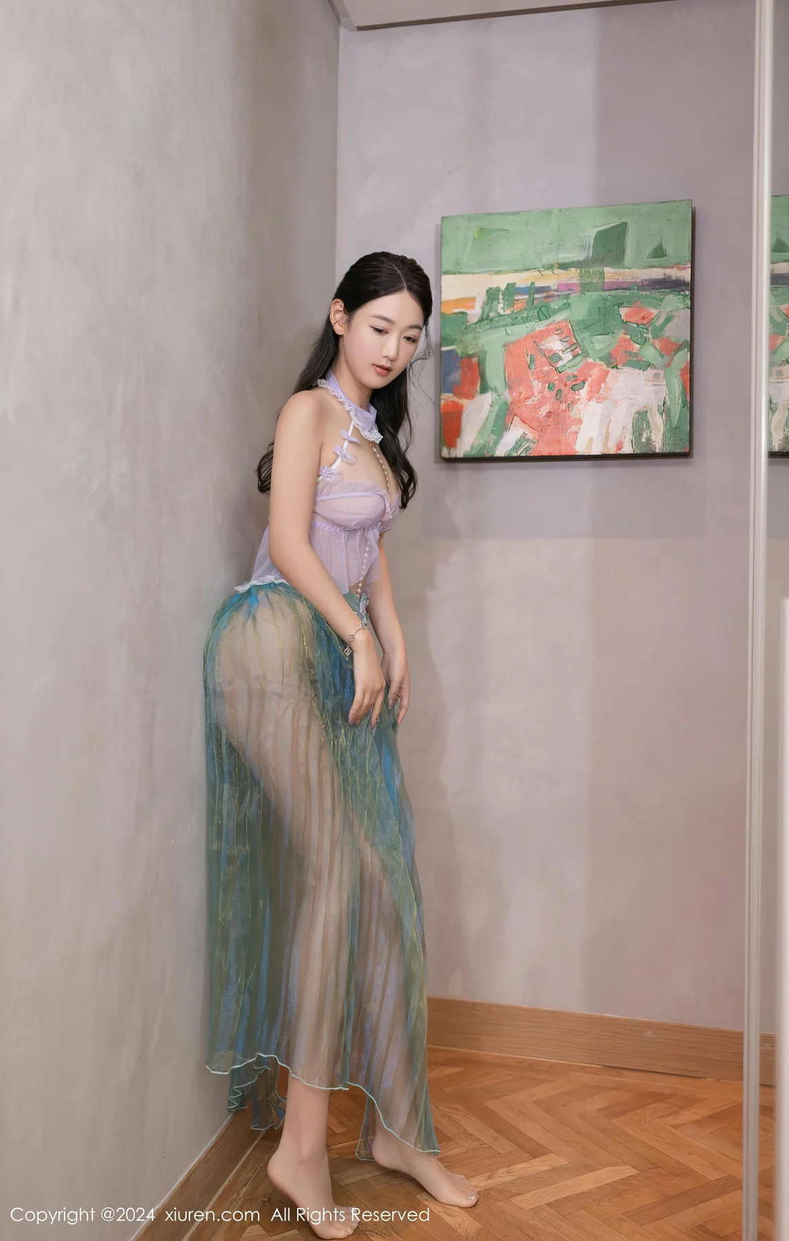 XiuRen 秀人 No.8644 唐安琪 轻透古风服饰性感写真11 - 1