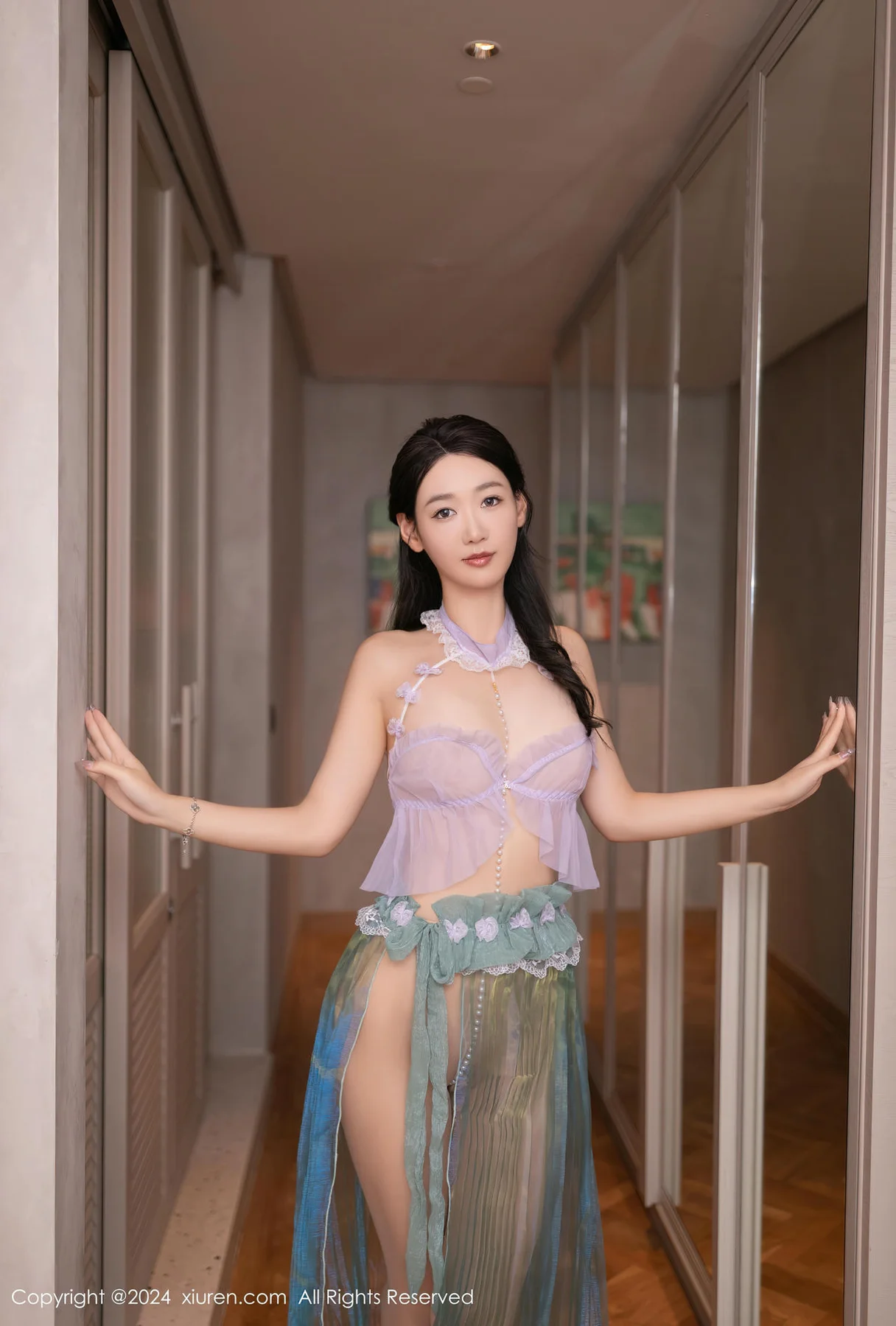 XiuRen 秀人 No.8644 唐安琪 轻透古风服饰性感写真11 - 9