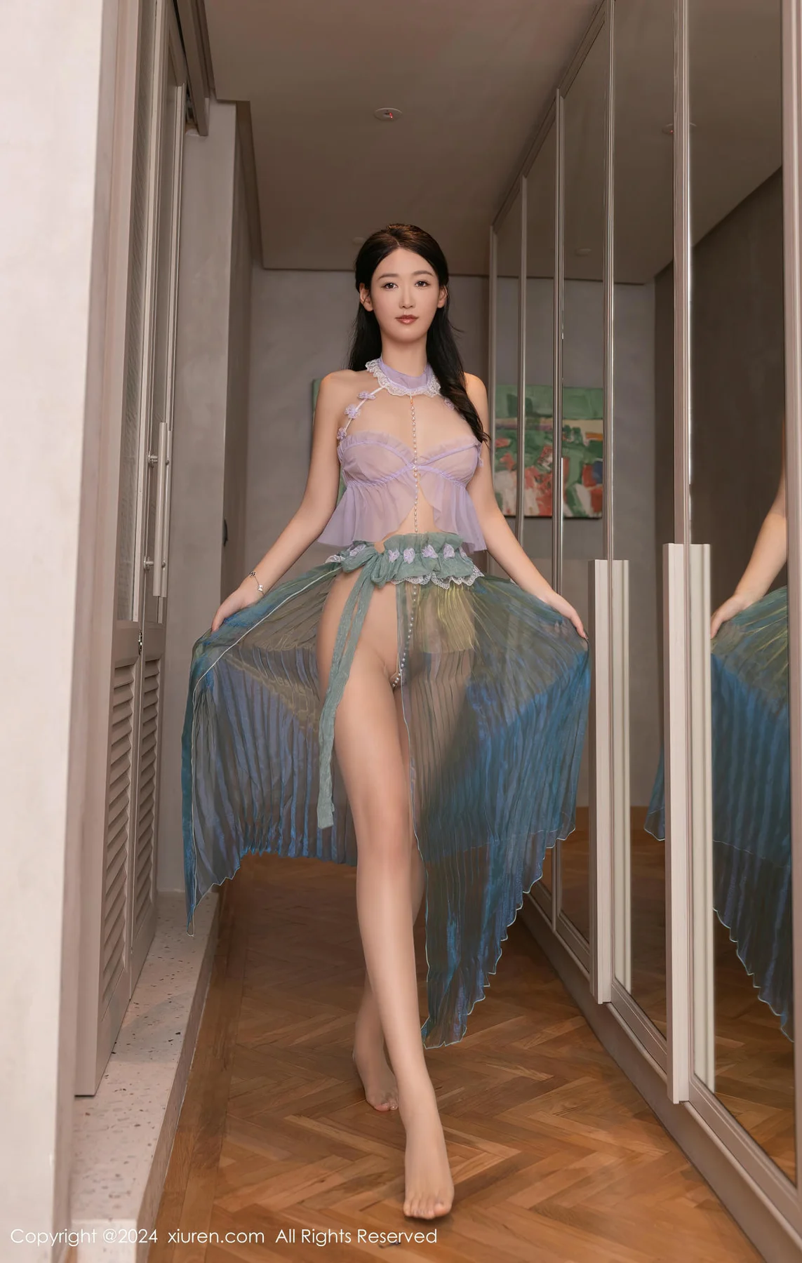 XiuRen 秀人 No.8644 唐安琪 轻透古风服饰性感写真11 - 10