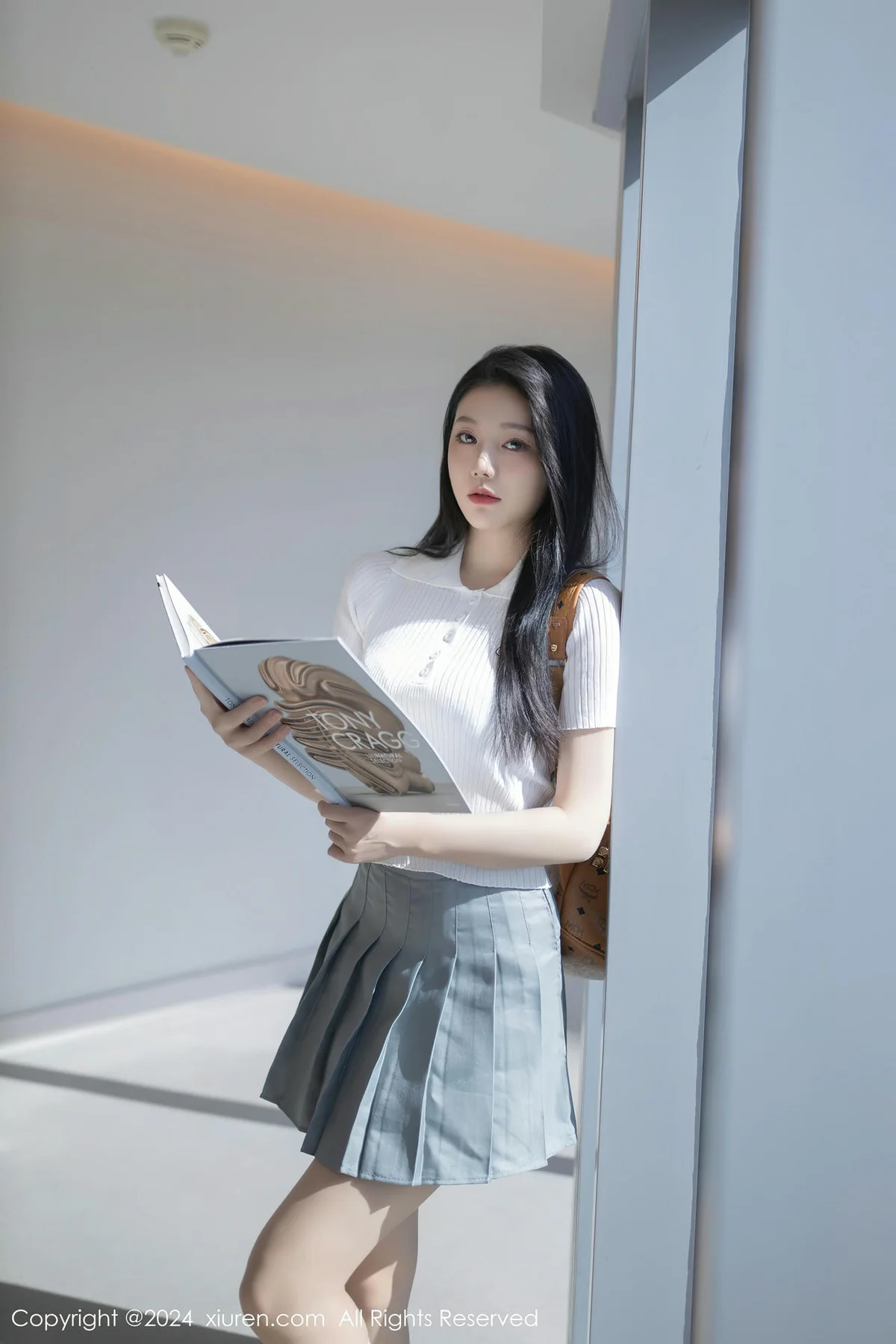 XiuRen 秀人 No.8649 安然anran 灰色蕾丝内衣迪拜旅拍11 - 5