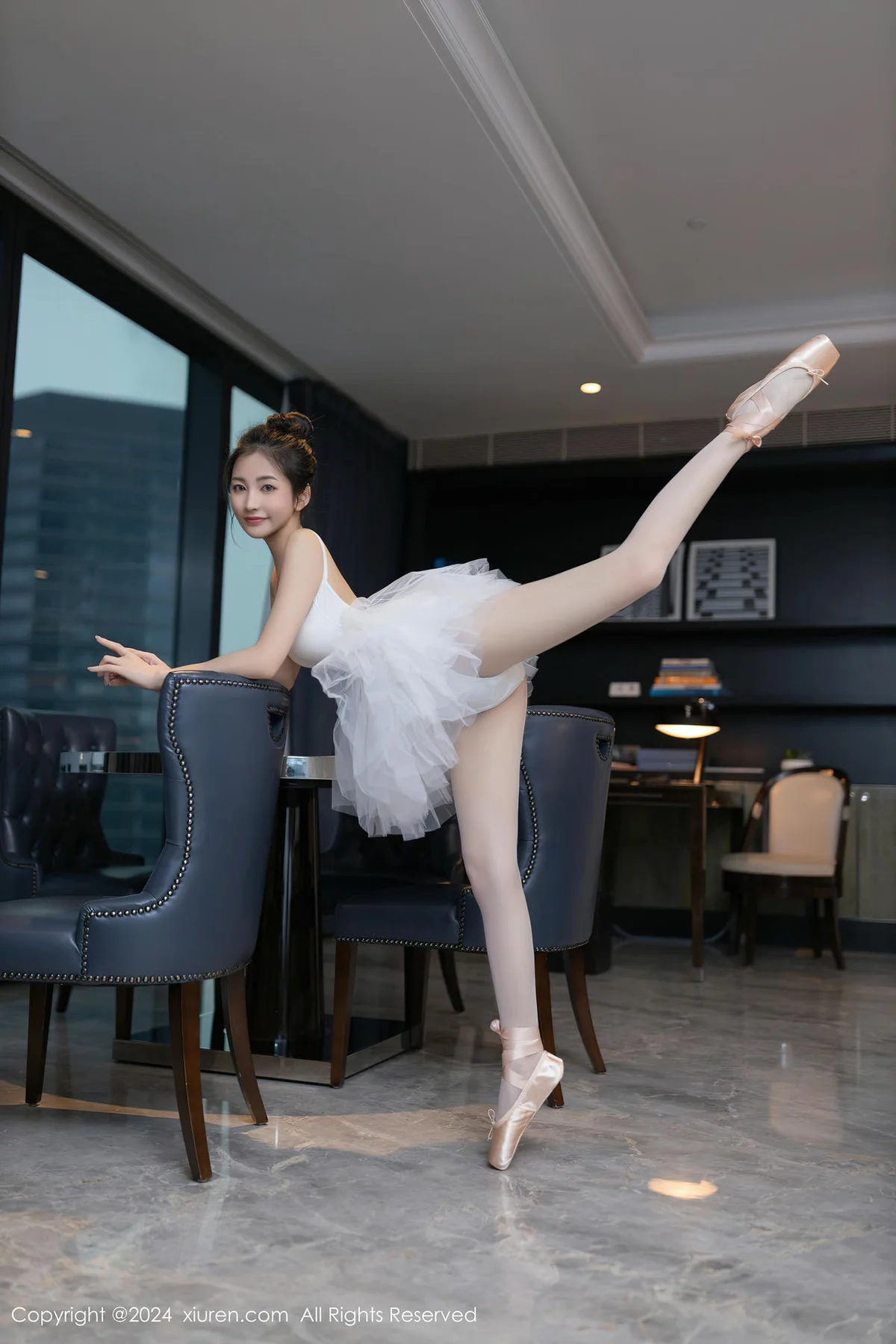 XiuRen 秀人 No.8657 鱼尾fish 白色芭蕾服性感写真11 - 5