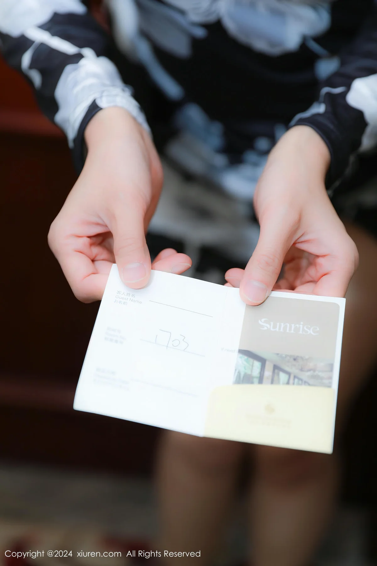 XiuRen 秀人 No.8680 大美妞儿 黑色旗袍性感写真3 - 8