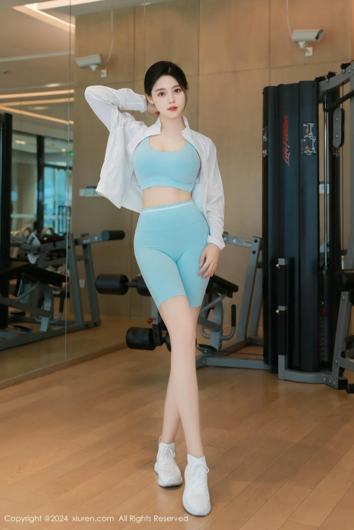 XiuRen 秀人 No.8732 清妙 健身房场景拍摄性感写真11 - 1