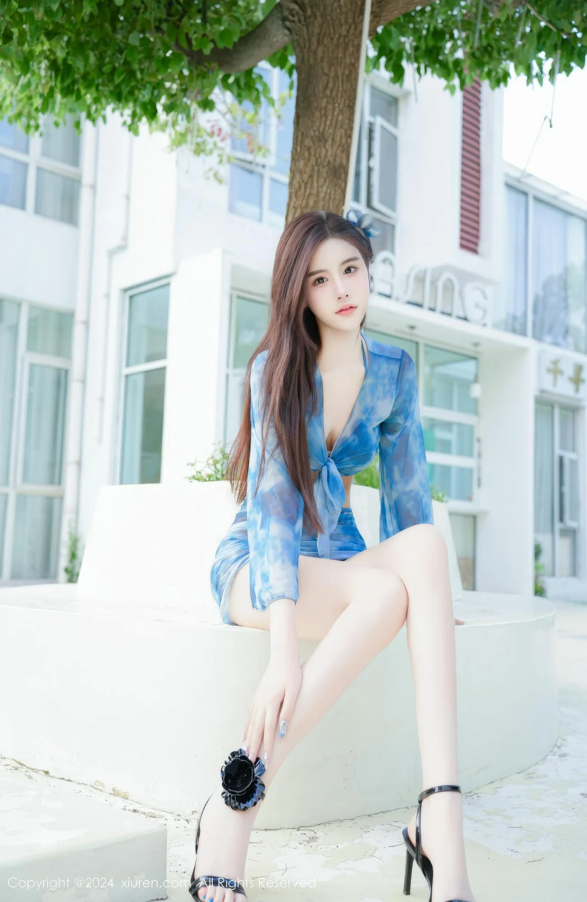 XiuRen 秀人 No.8779 Erikaki 泳池场景拍摄性感写真111 - 2