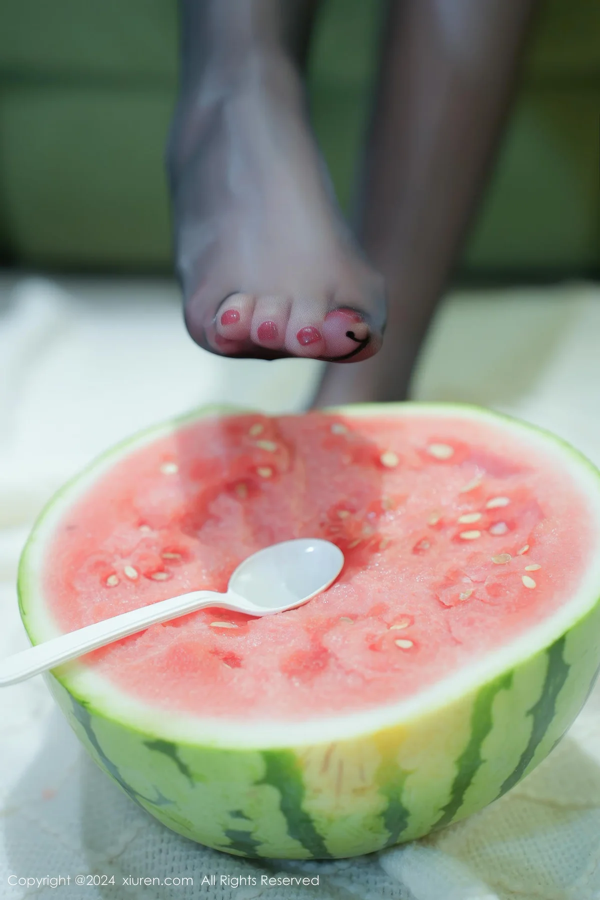 XiuRen 秀人 No.8783 小波多 黑白女仆服饰性感写真 - 3