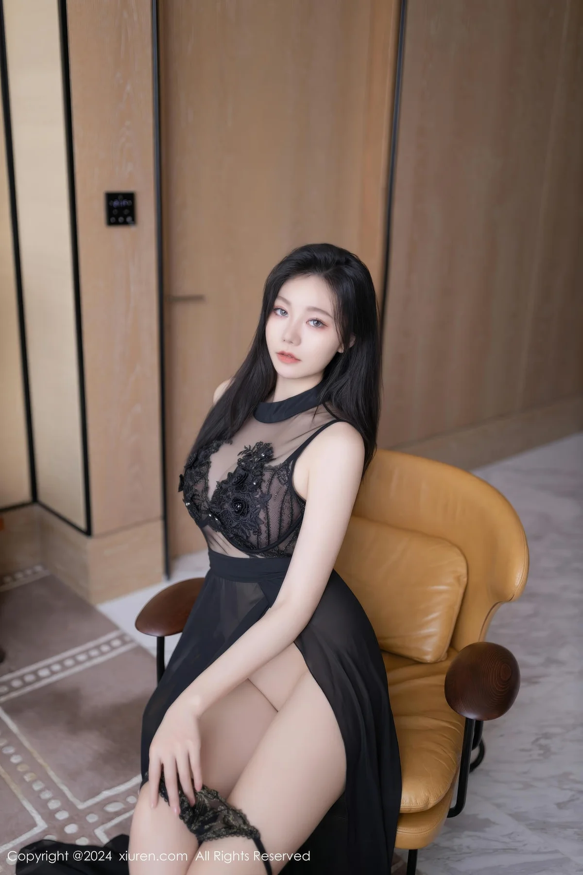 XiuRen 秀人 No.8792 安然anran 迪拜旅拍魅惑黑丝 - 9