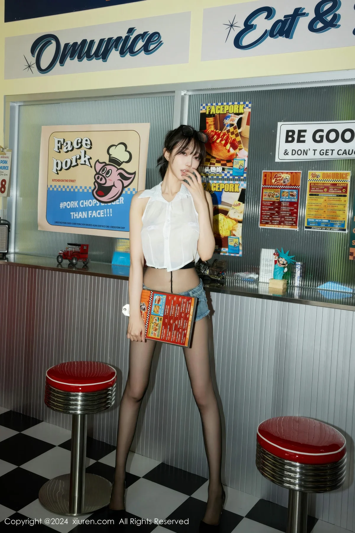 XiuRen 秀人 No.8811 玥儿玥er 超短牛仔裤杭州心愿旅拍11 - 7