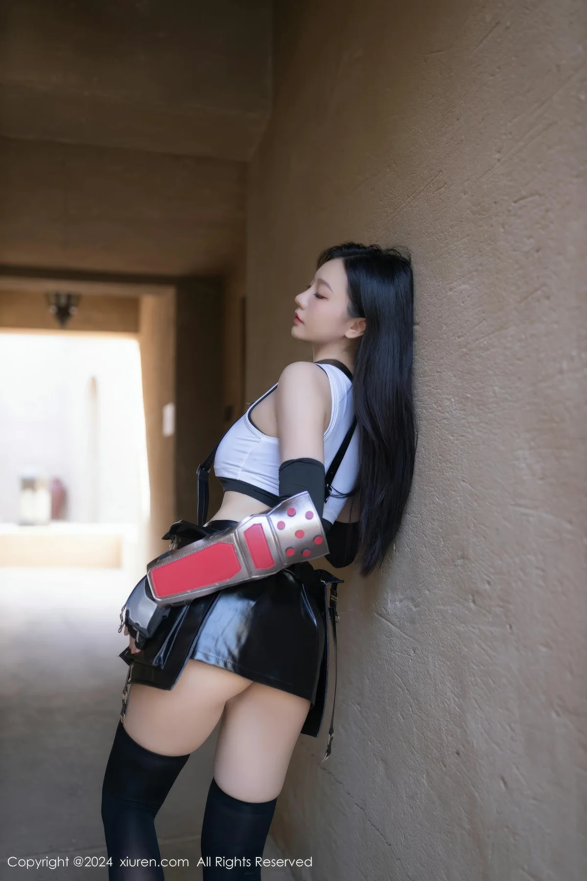 XiuRen 秀人 No.8829 安然anran CosPlay蒂法服饰迪拜旅拍11 - 7