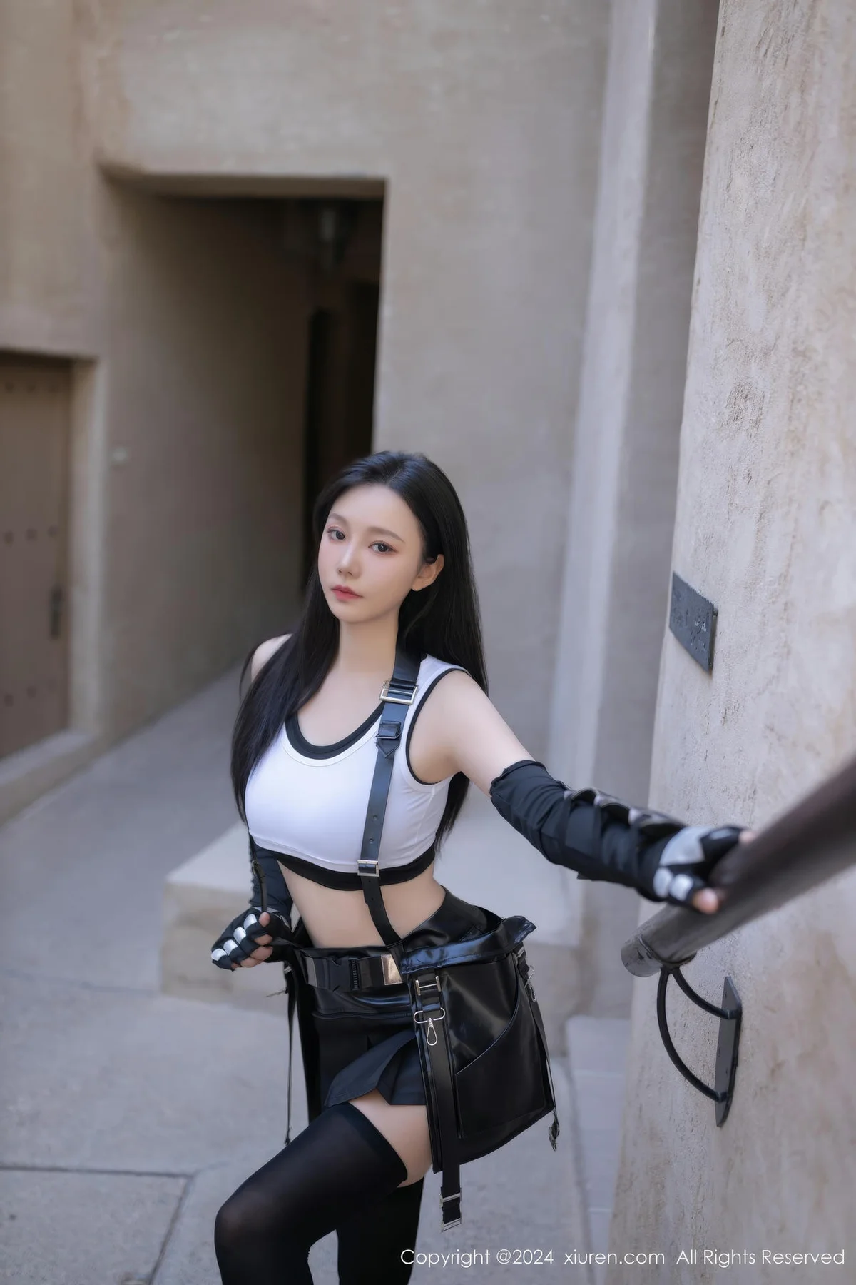 XiuRen 秀人 No.8829 安然anran CosPlay蒂法服饰迪拜旅拍11 - 10