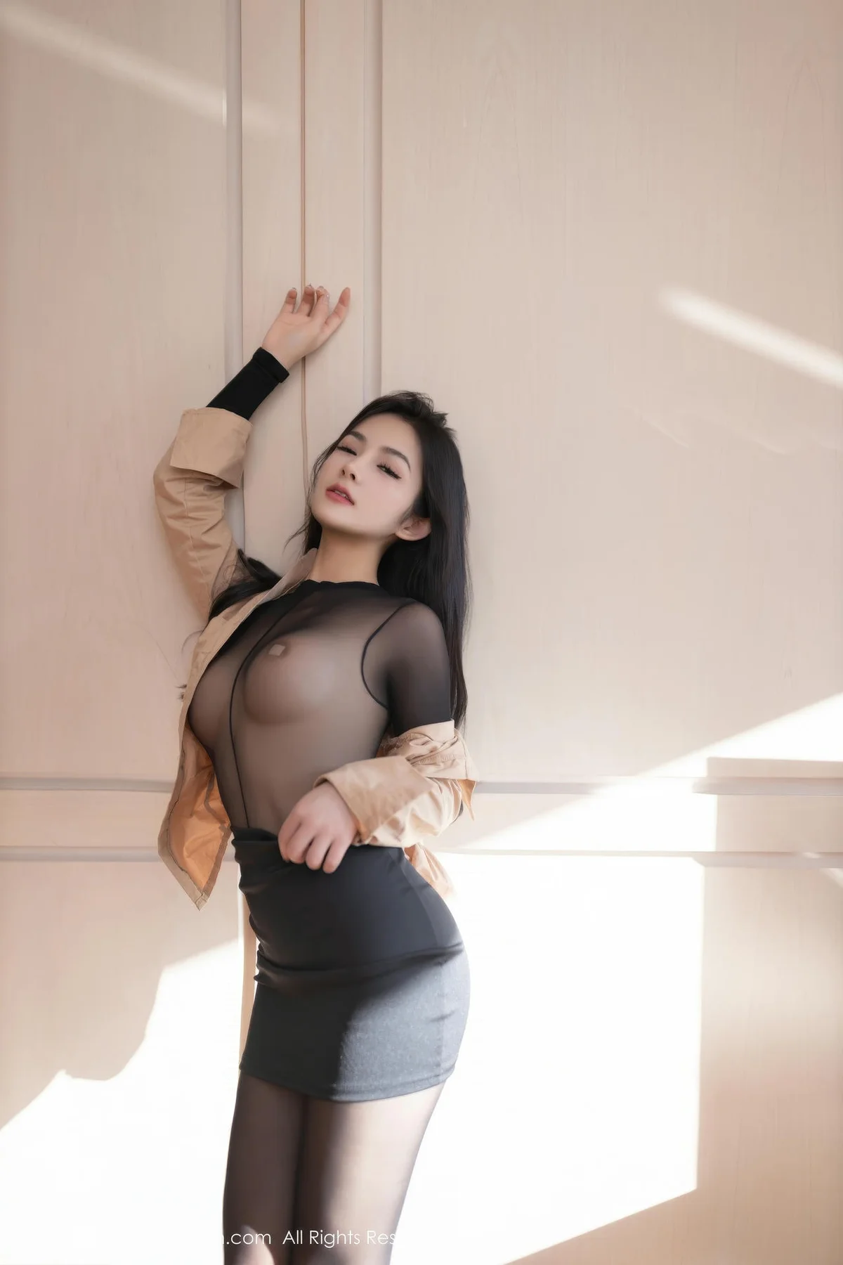 XiuRen 秀人 No.8835 谭小灵 性感OL性感写真3 - 3