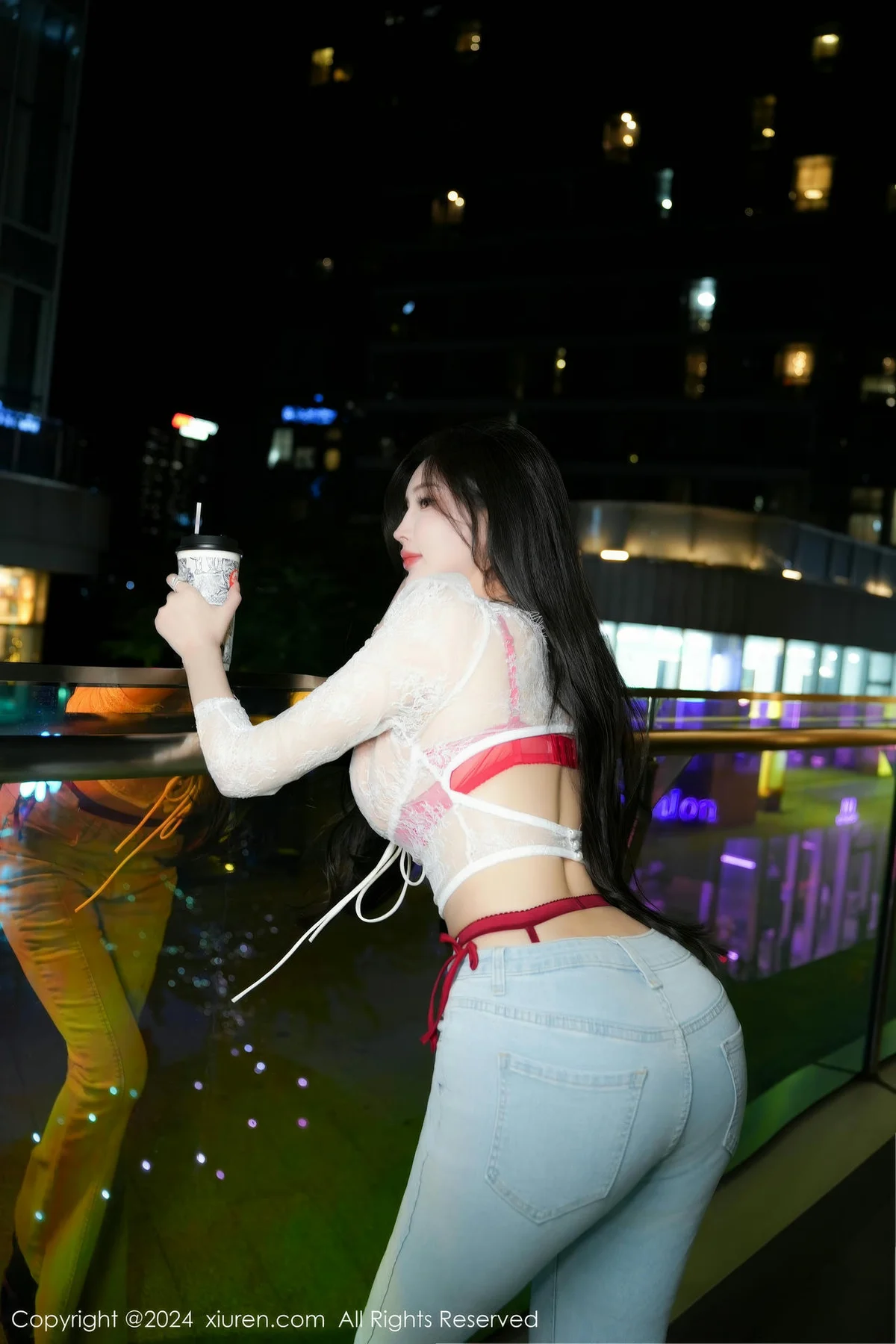 XiuRen 秀人 No.8846 Carol周妍希X 简约牛仔裤新疆心愿旅拍 - 2