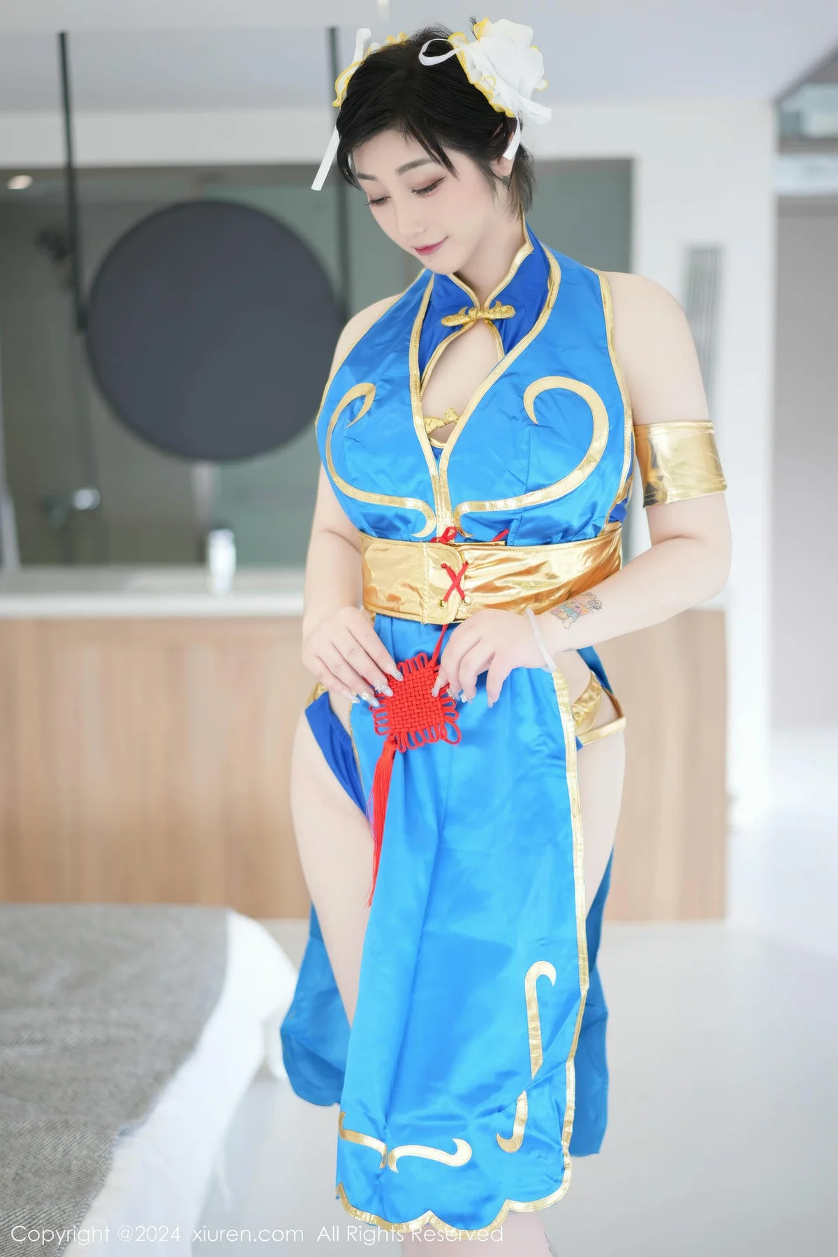 XiuRen 秀人 No.8886 妲己_Toxic 雪峰美臀韩国心愿旅拍 - 4