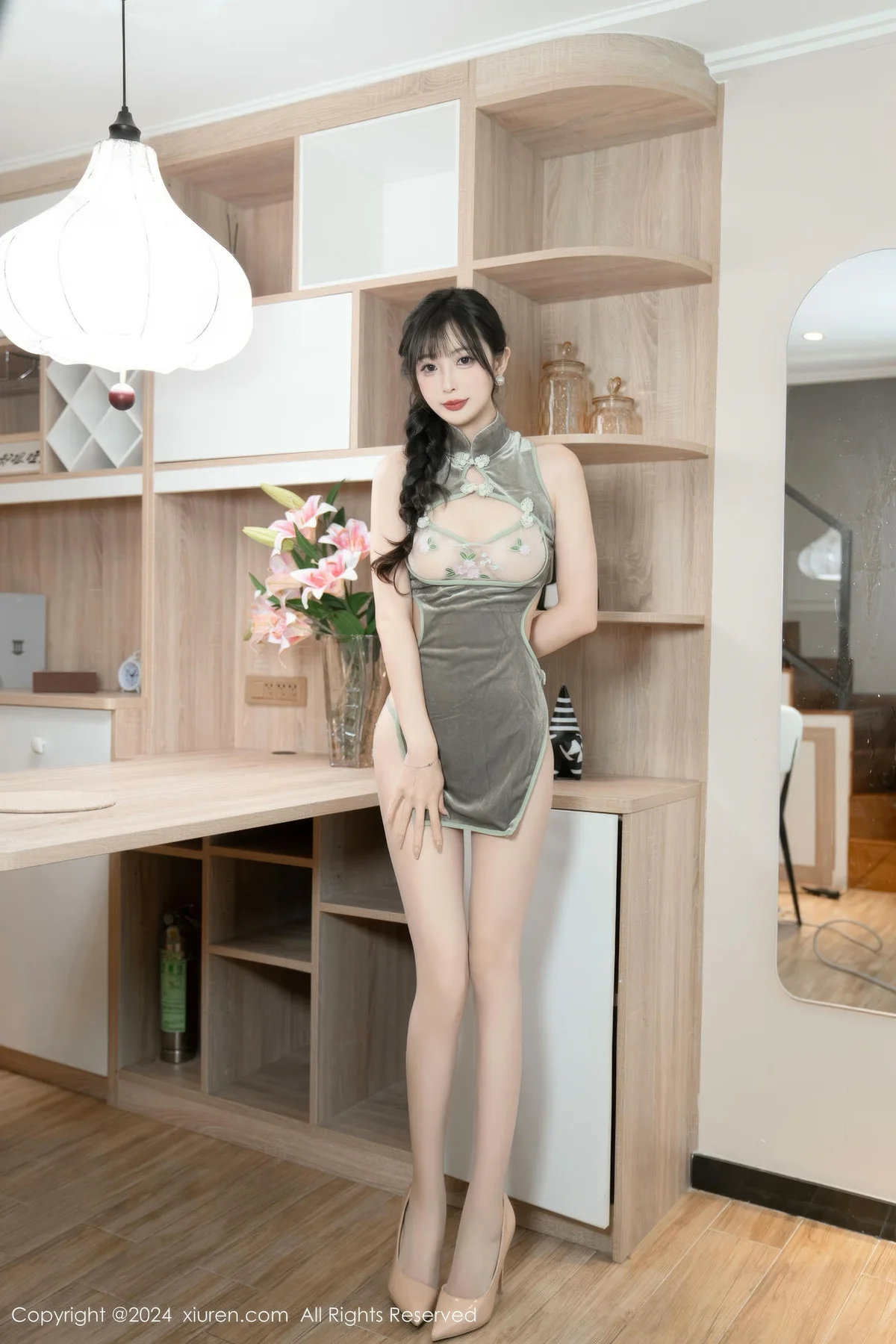 XiuRen 秀人 No.8888 林星阑 连衣短裙性感写真 - 9