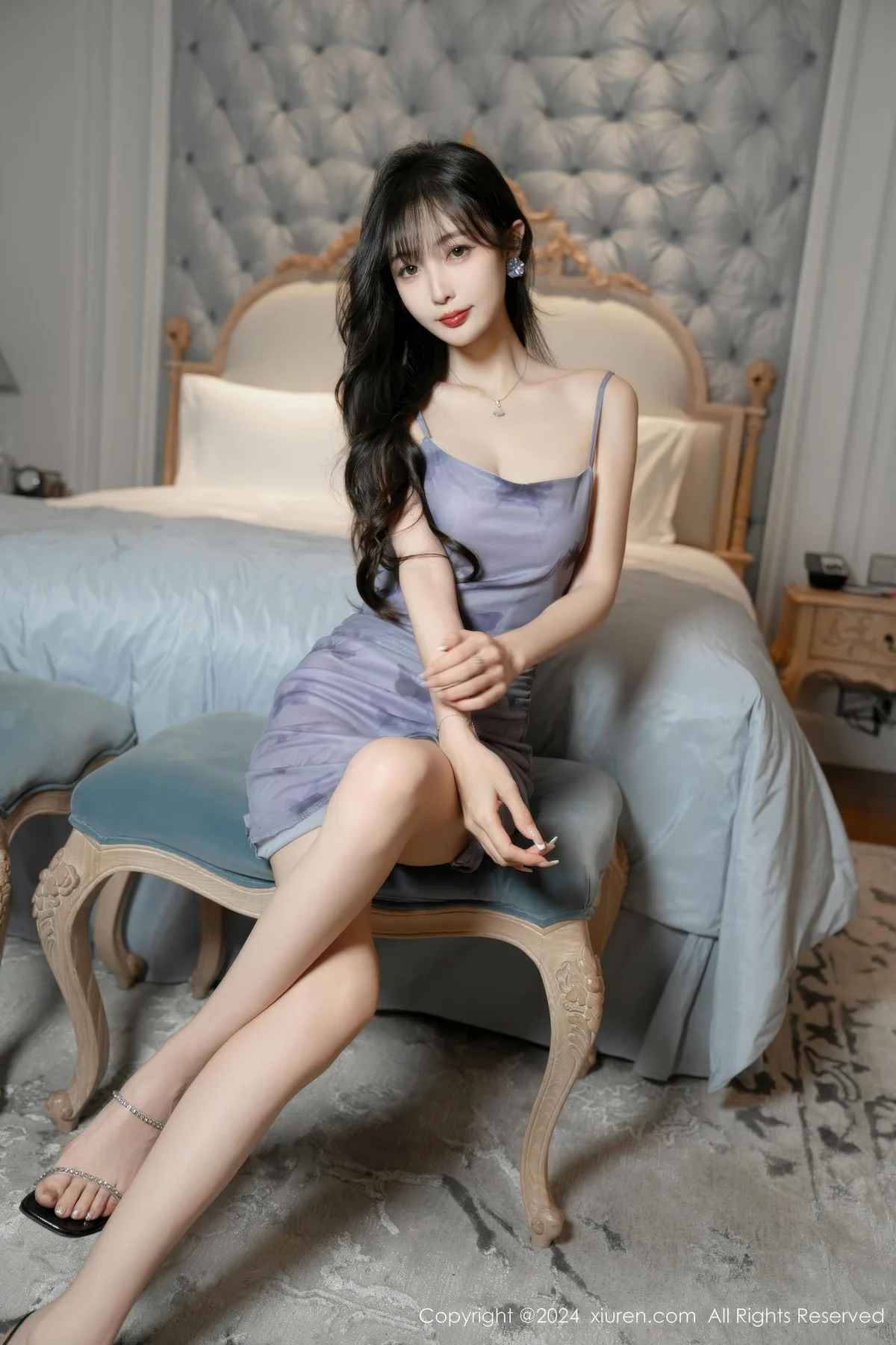 XiuRen 秀人 No.8915 林星阑 黑色连衣短裙性感写真1 - 10