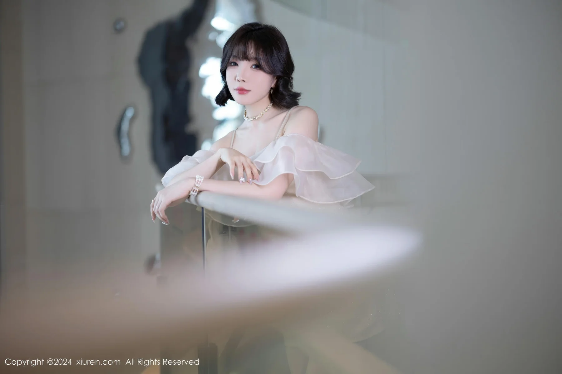 XiuRen 秀人 No.8917 徐莉芝Booty 黑色情趣内衣性感写真3 - 10