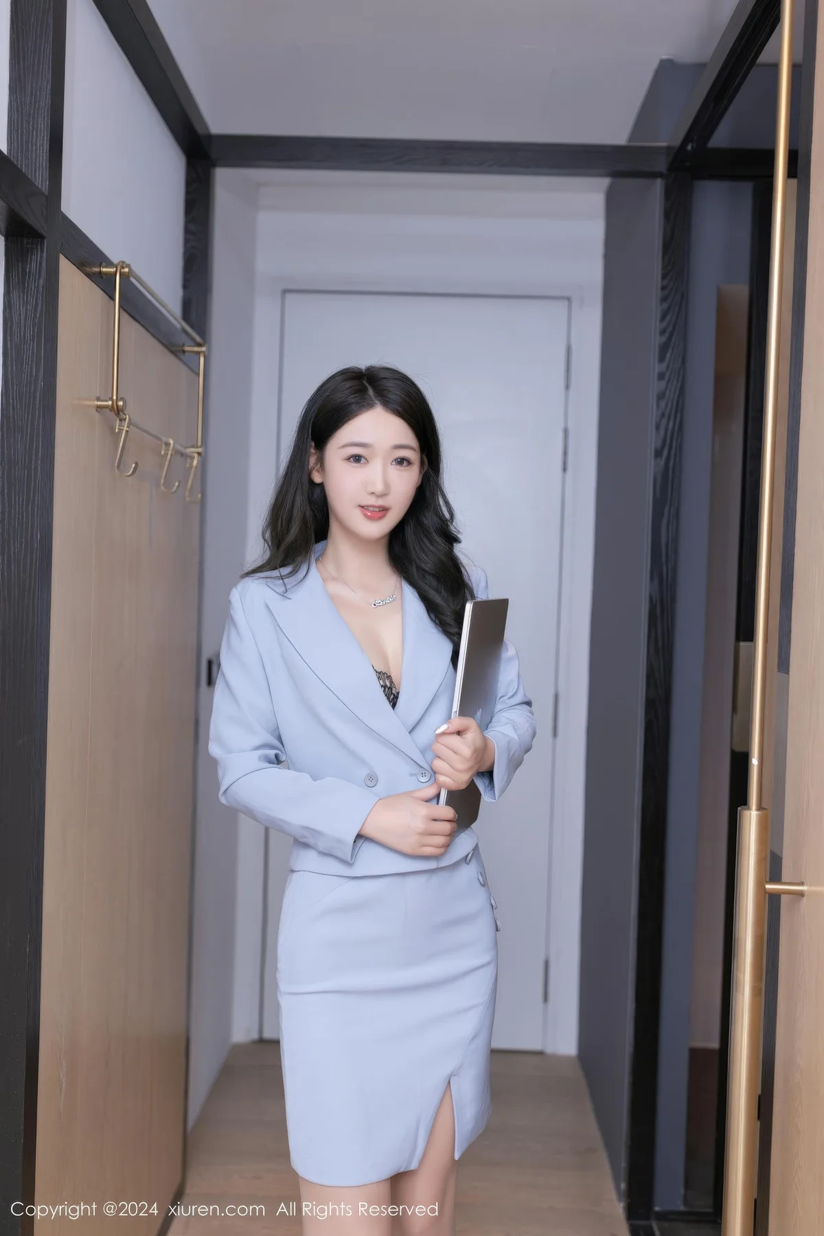 XiuRen 秀人 No.8935 唐安琪 律师OL性感写真11 - 6