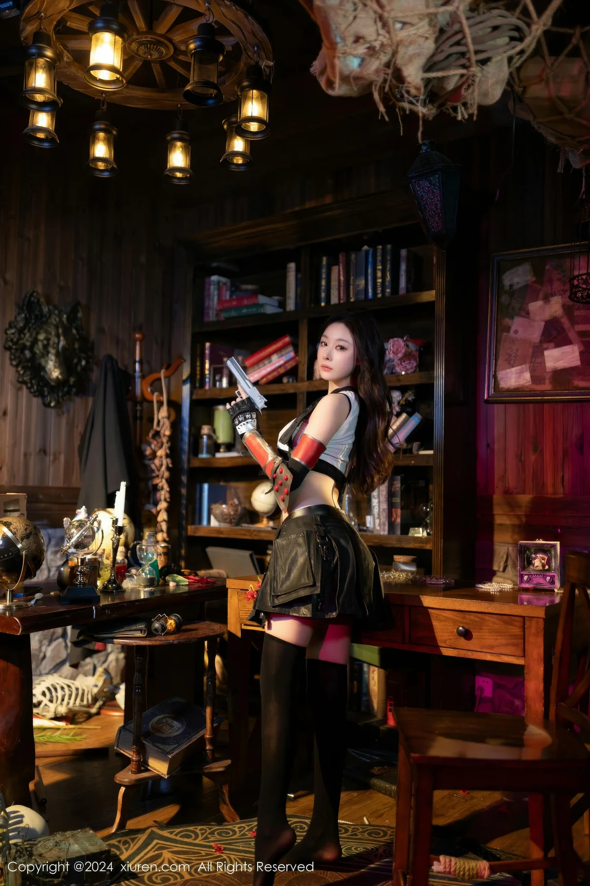 XiuRen 秀人 No.8953 小逗逗 黑色短裙性感写真111 - 3