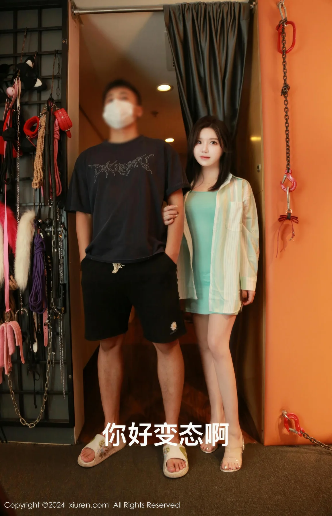 XiuRen 秀人 No.8956 小薯条nienie 魅惑黑丝性感写真11 - 3