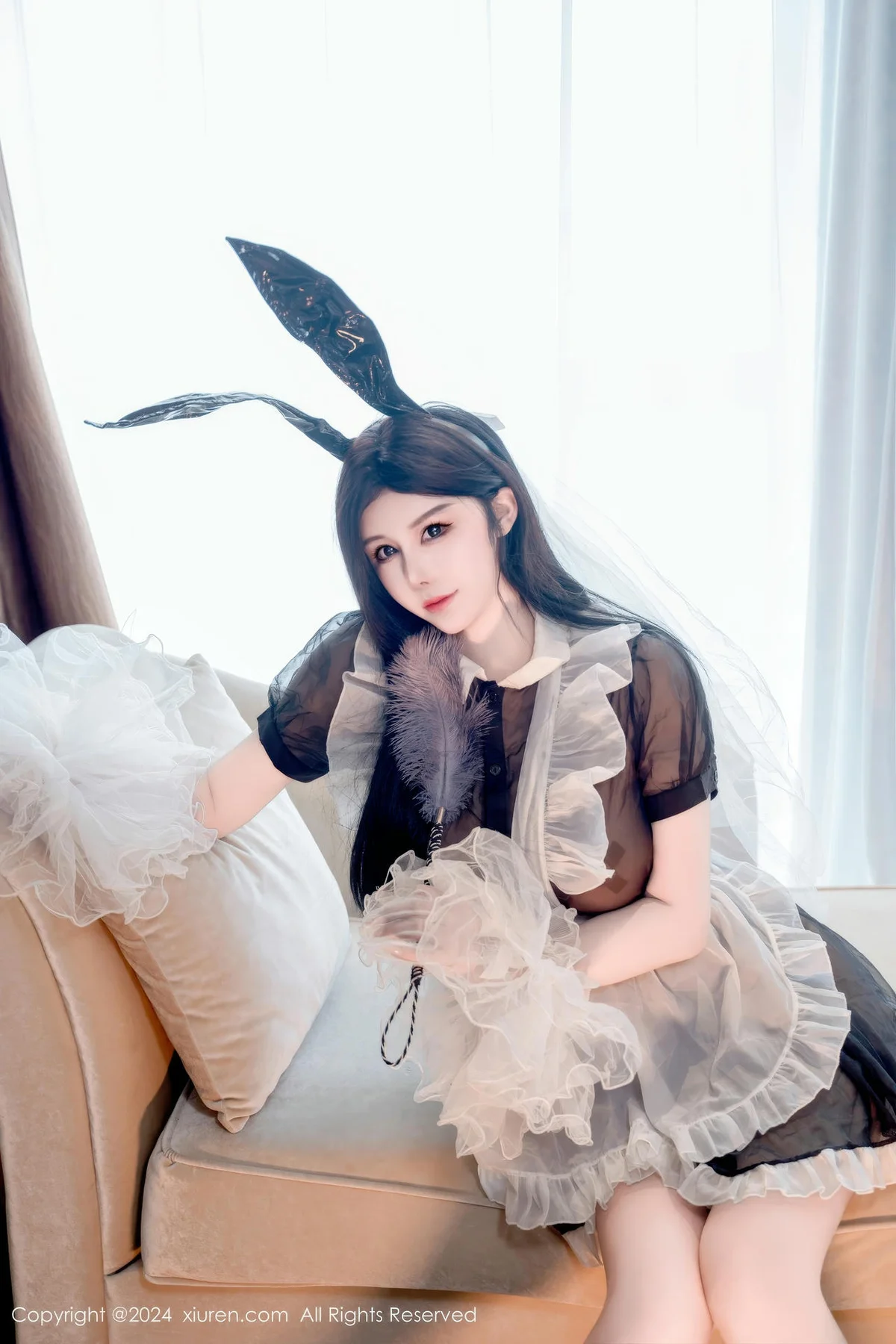 XiuRen 秀人 No.9010 陈芊儿 御姐范姑娘性感写真 - 9