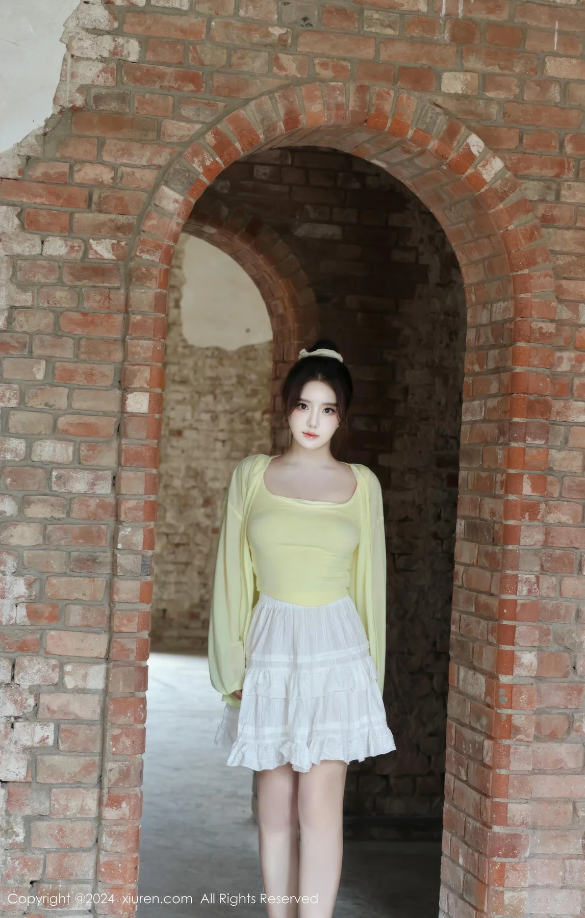 XiuRen 秀人 No.9024 小薯条nienie 共享电动车主题拍摄性感写真11 - 7