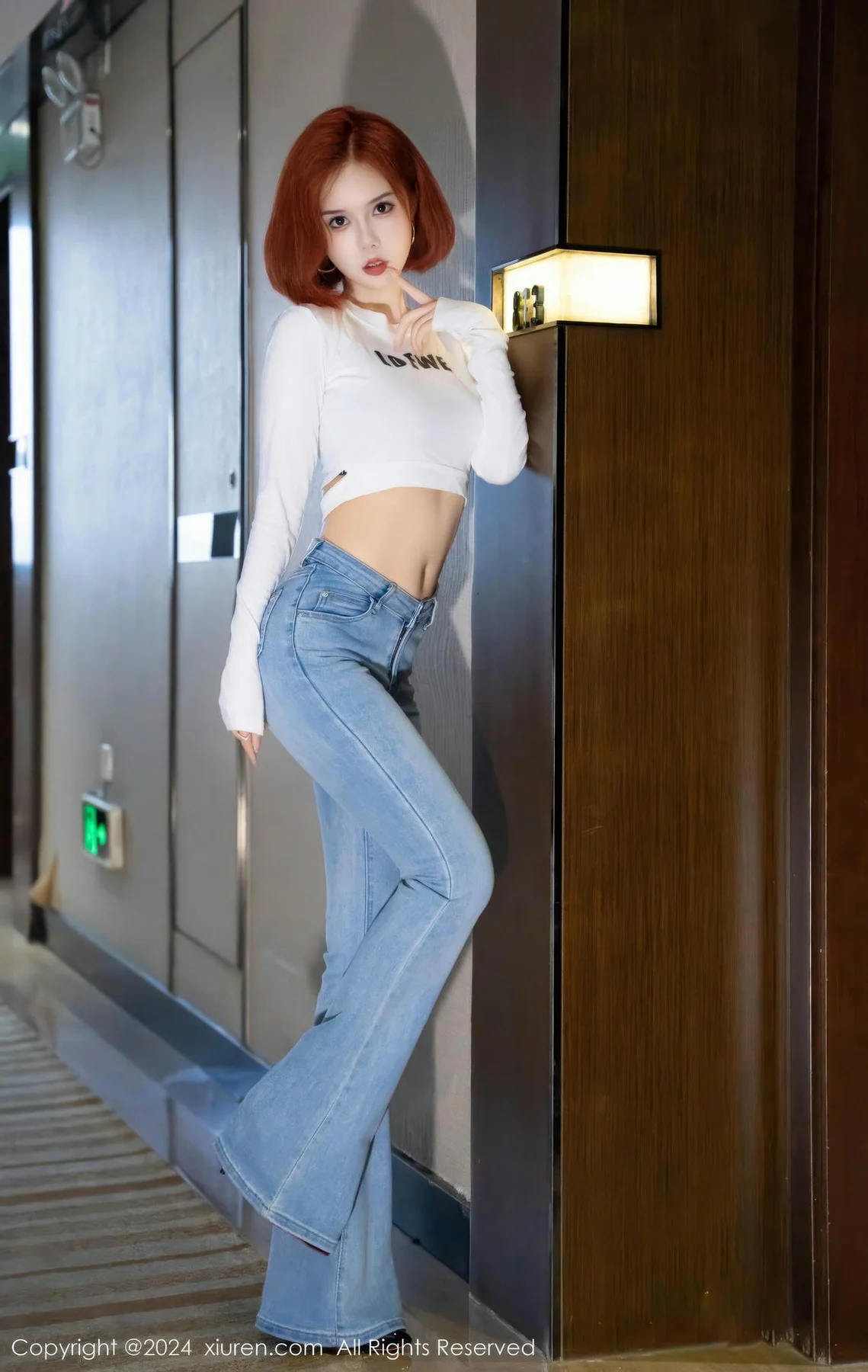 XiuRen 秀人 No.9050 王雅珊 巨乳少女连体衣 - 1