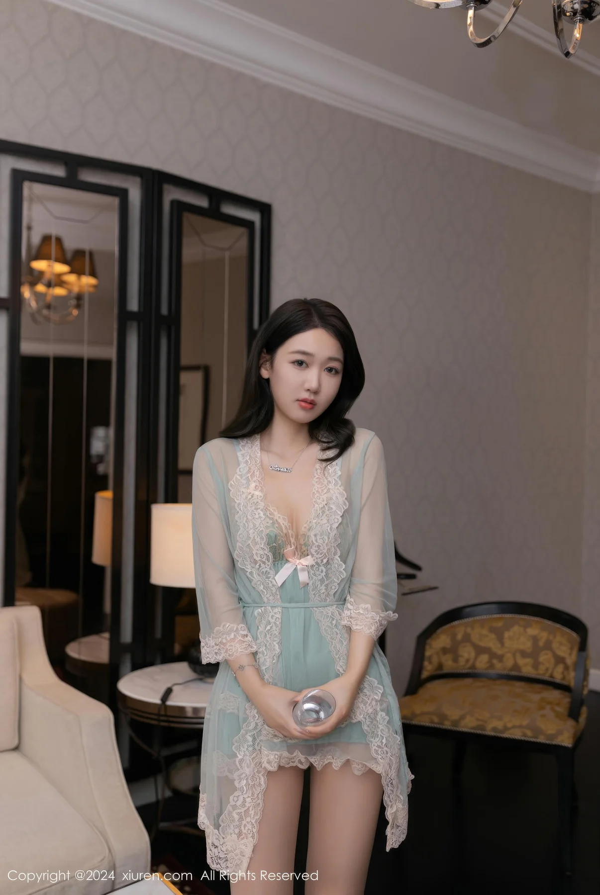 XiuRen 秀人 No.9069 唐安琪 外卖主题拍摄1 - 6