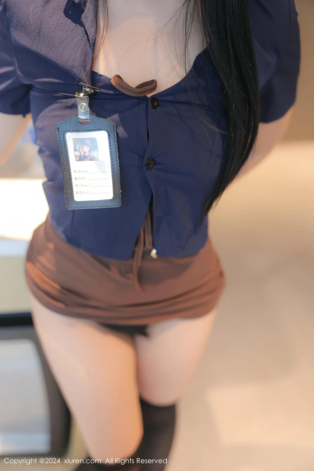 XiuRen 秀人 No.9083 梨秋秋 警花爆乳萝莉 - 9