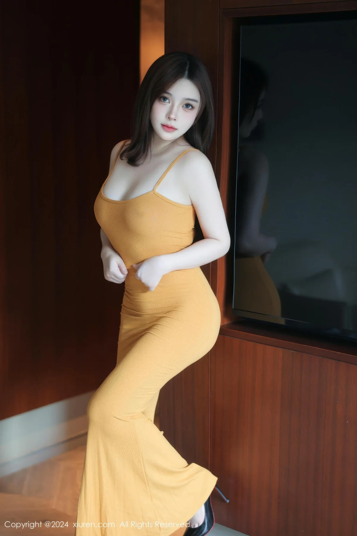 XiuRen 秀人 No.9103 麻布学妹 翘臀紧身裙 - 5