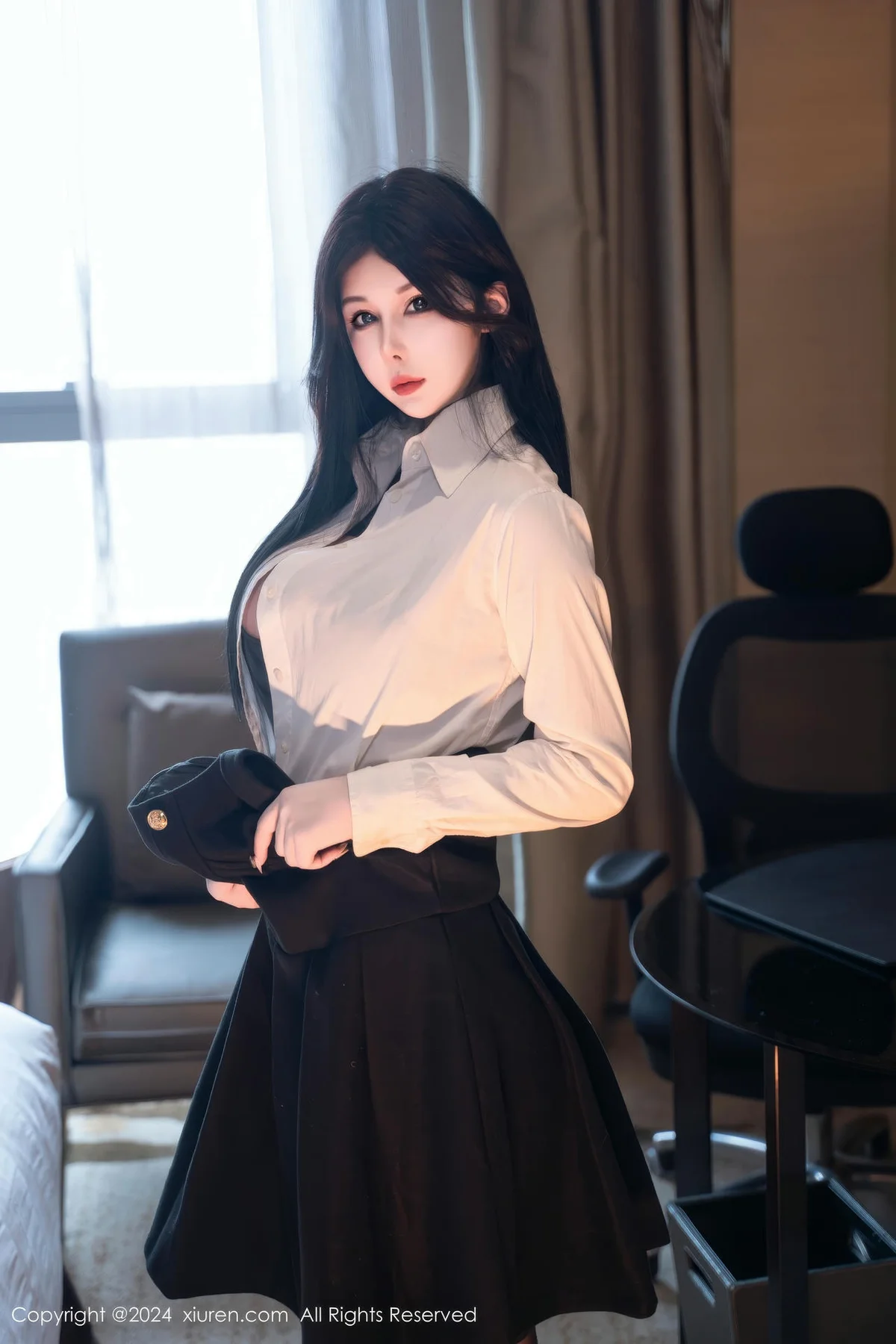 XiuRen 秀人 No.9106 陈芊儿 波涛汹涌乳贴爆乳性感写真 - 3