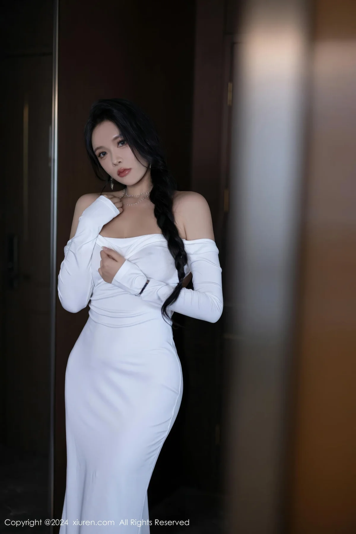 XiuRen 秀人 No.9115 娜比 魅惑黑丝性感写真1 - 6