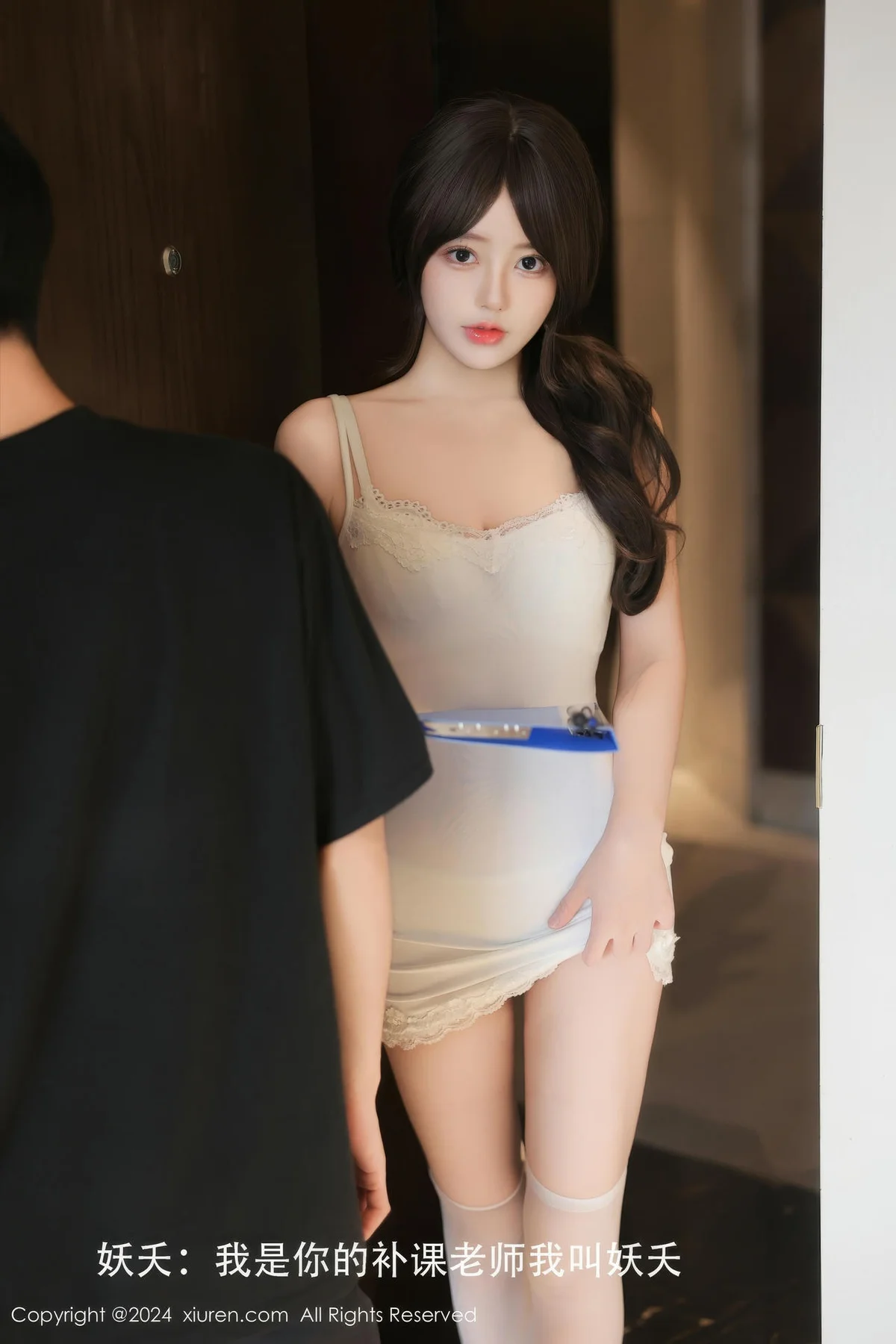 XiuRen 秀人 No.9121 桃妖夭 性感白丝萝莉 - 3