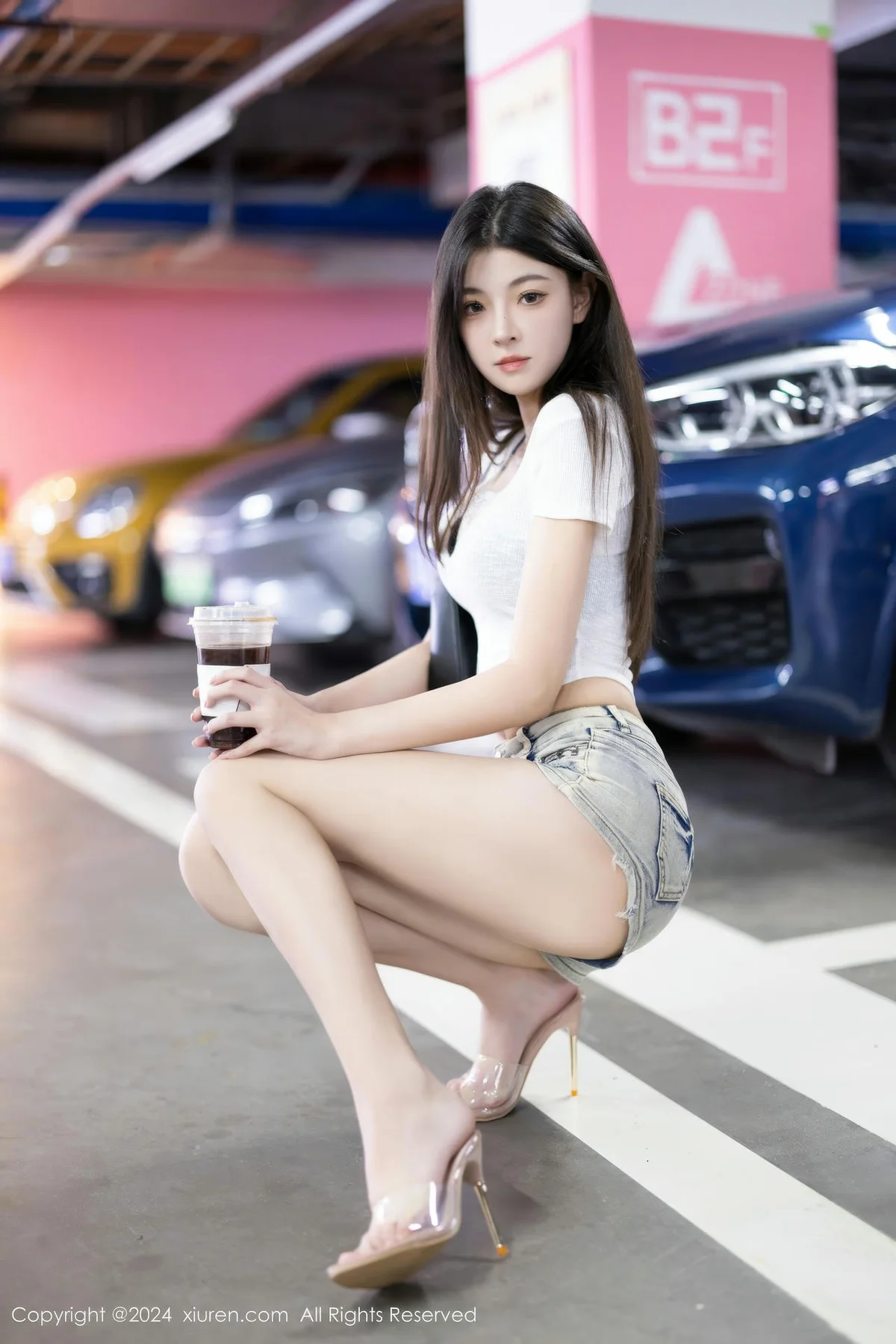 XiuRen 秀人 No.9141 初梦瑶 首套写真超短牛仔裤3 - 10