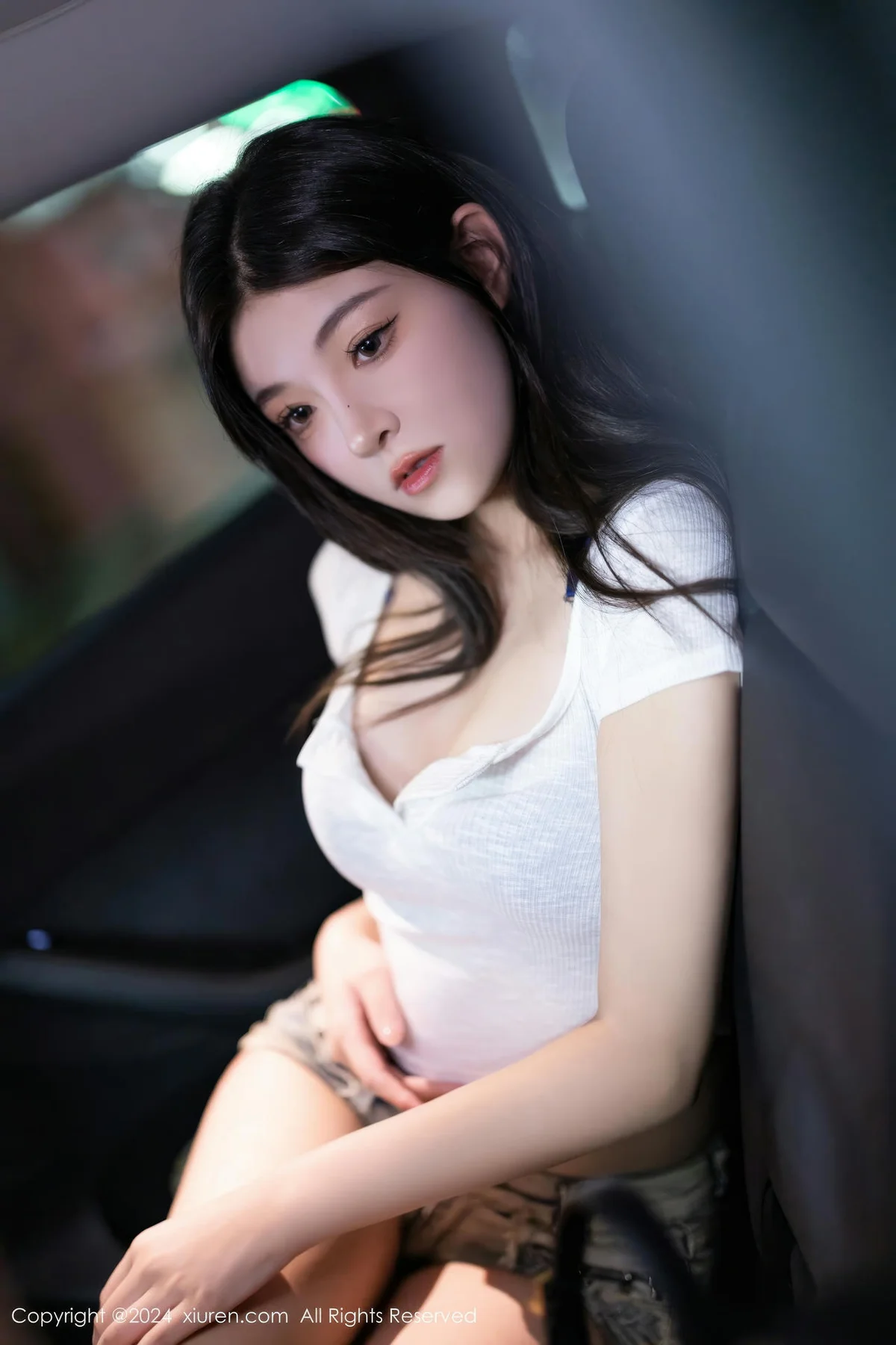 XiuRen 秀人 No.9141 初梦瑶 首套写真超短牛仔裤3 - 6