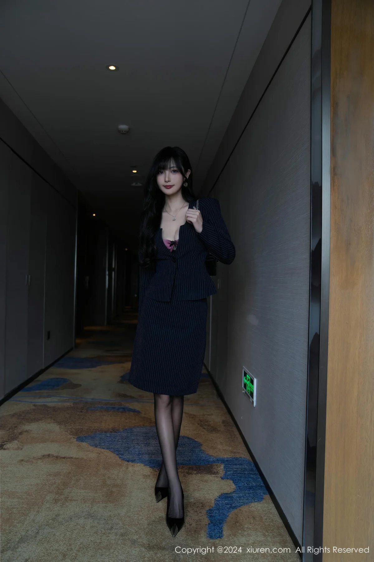 XiuRen 秀人 No.9186 林星阑 紫色情趣内衣性感写真 - 10