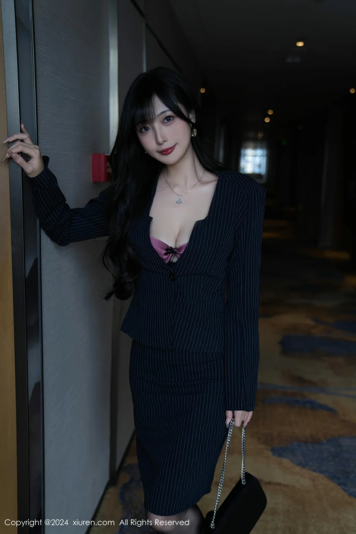 XiuRen 秀人 No.9186 林星阑 紫色情趣内衣性感写真 - 8