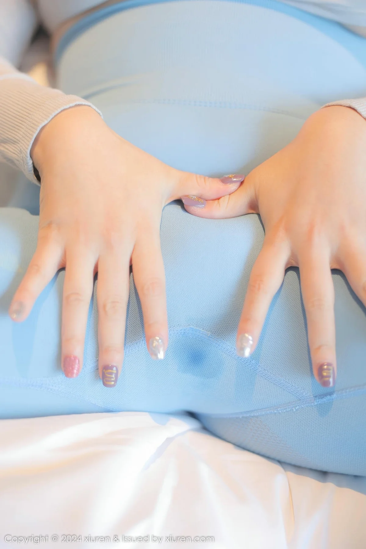 XiuRen 秀人 No.9217 白洁bessie 商业搭配瑜伽裤 - 10