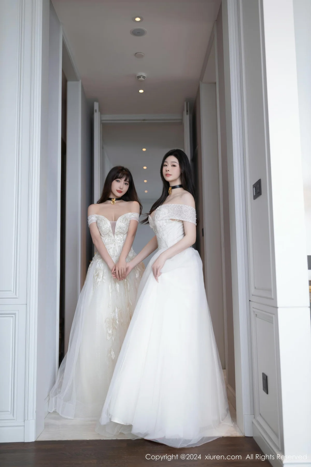 XiuRen 秀人 No.9240 小逗逗和陆萱萱 激情互动迷人丽质 - 3